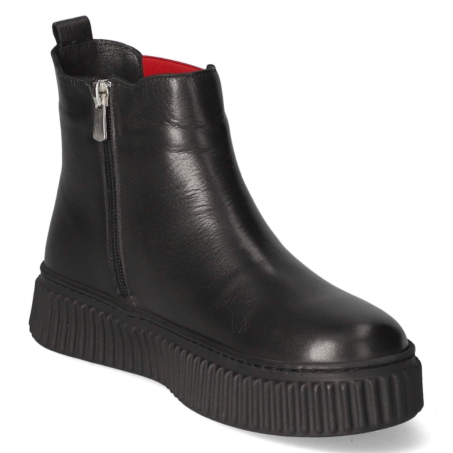 Andrea Conti Andrea Conti Chelsea Boots 0068018/1794 Damen Glattleder black Schlupfstiefel – Bild 5 von 5