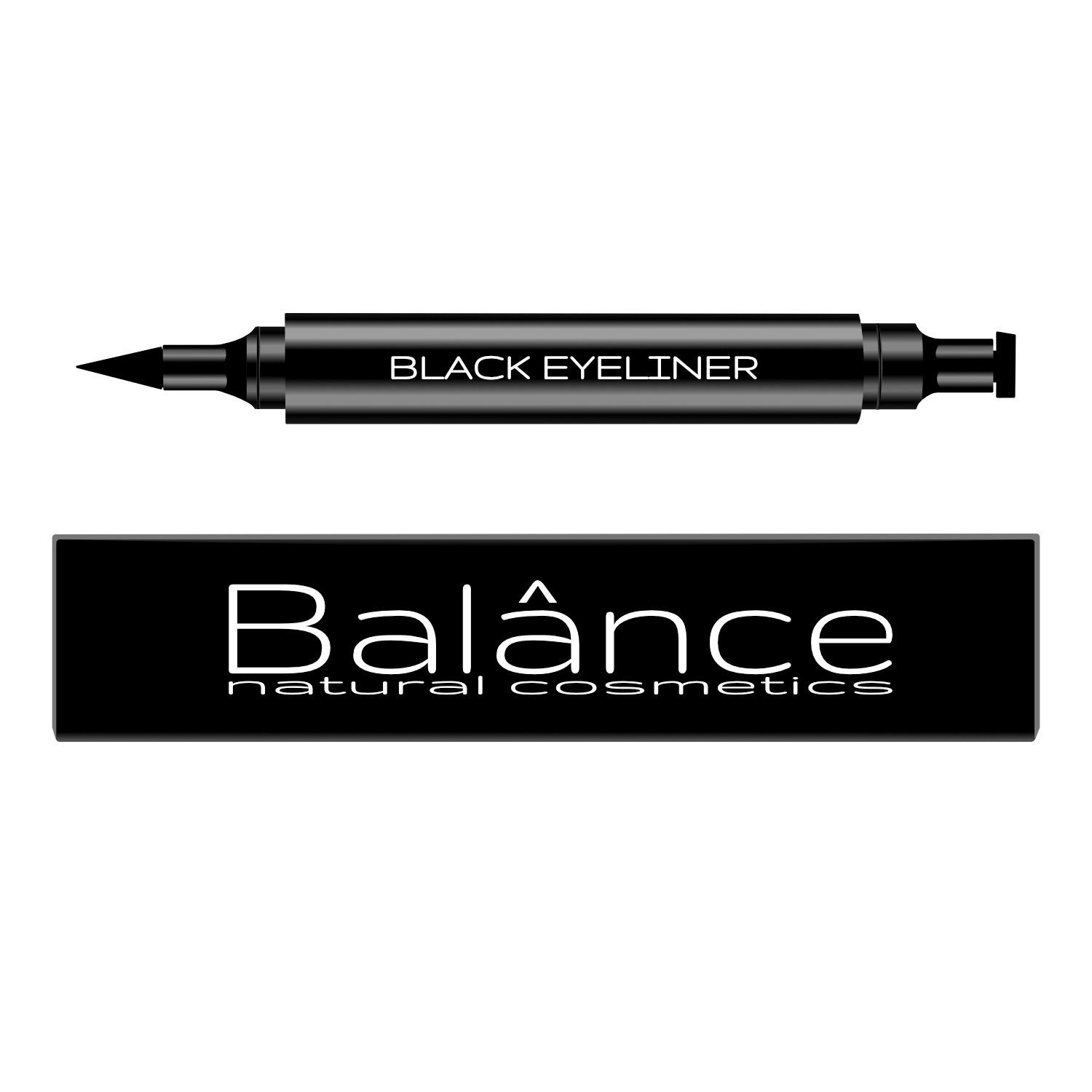Balânce cosmetics Подводка для глаз DAUERAKTION! Подводка для глаз – Lidstrich Stift, wasserfest & langanhaltend, Balânce cosmetics 2 in 1 Doppelkopf Подводка для глаз mit Eye-Wing Stempel, Balânce cosmetics Doppelkopf Подводка для глаз schwarz wasserfest feine Spitze