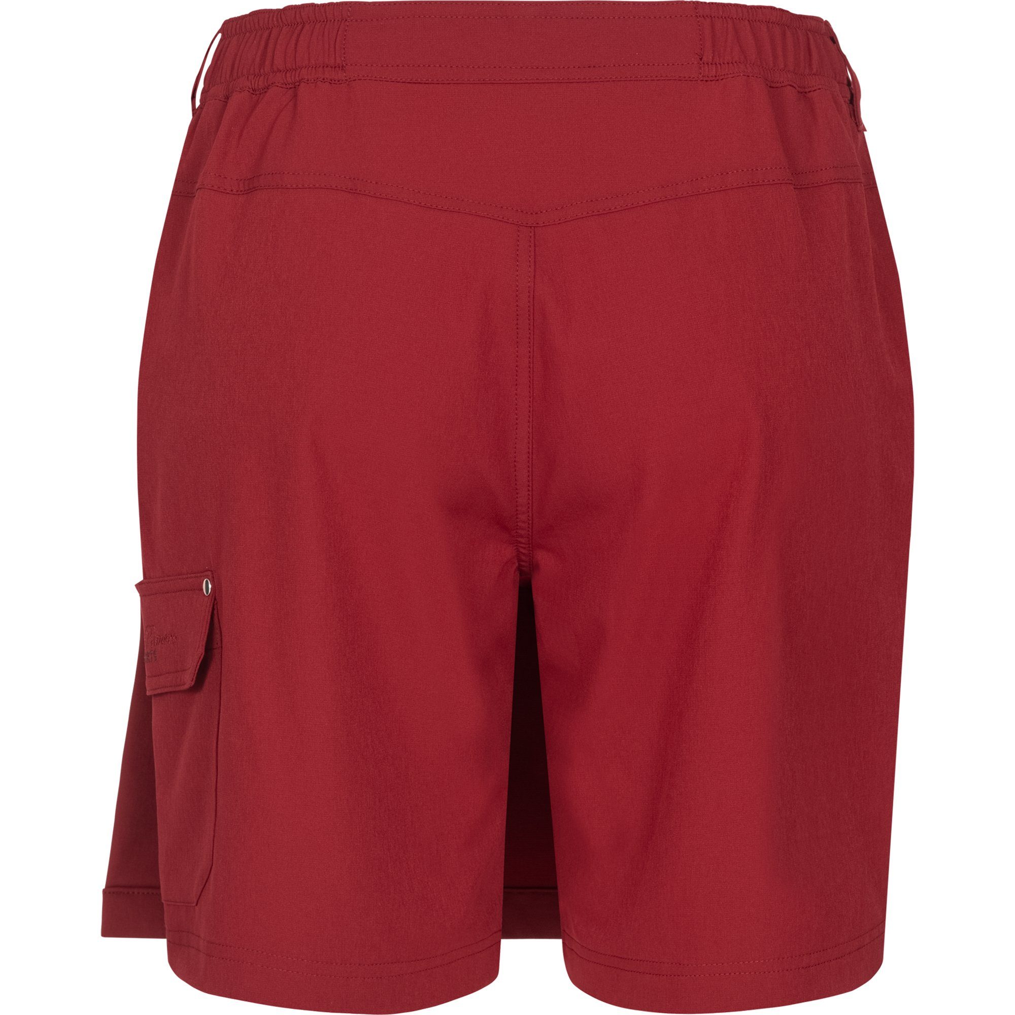 DEPROC Active 2-in-1-Shorts GRANBY LPO Rock & in auch Short weinrot Großen erhältlich Größen SKORT