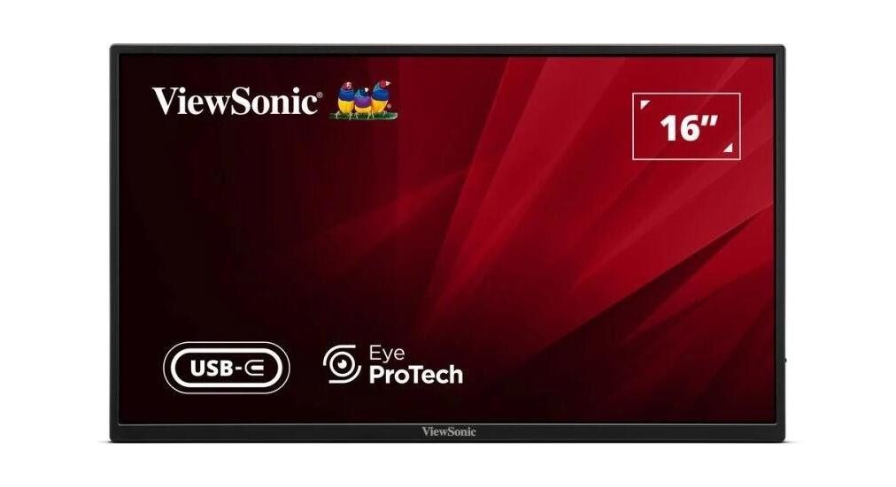Viewsonic VA1650 TFT-Monitor (1920 x 1080, 7 ms Reaktionszeit, 60 Hz, IPS Panel)