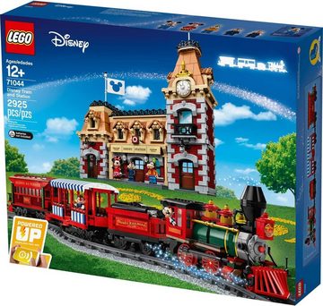 LEGO® Spielbausteine 71044 Disney Zug mit Bahnhof, (2925 St)
