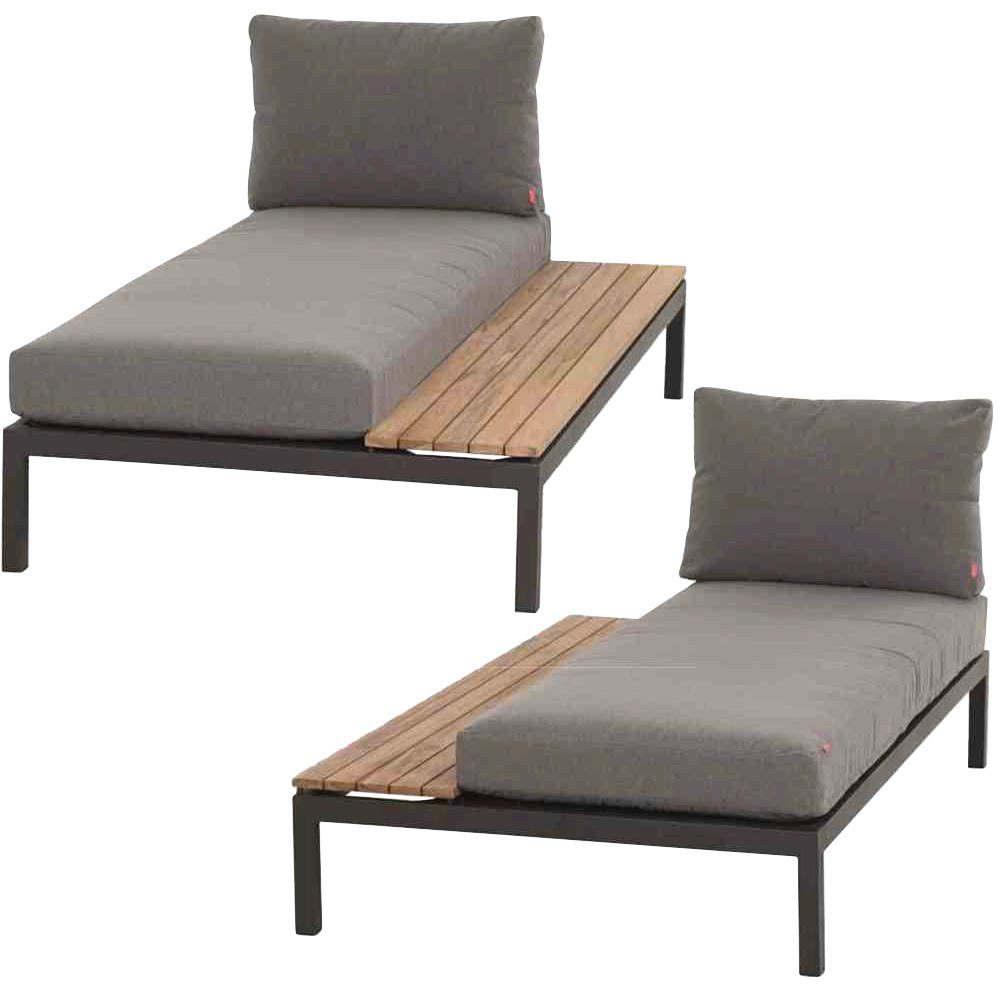 Siena Garden Garten-Essgruppe Alvida, (2-tlg)