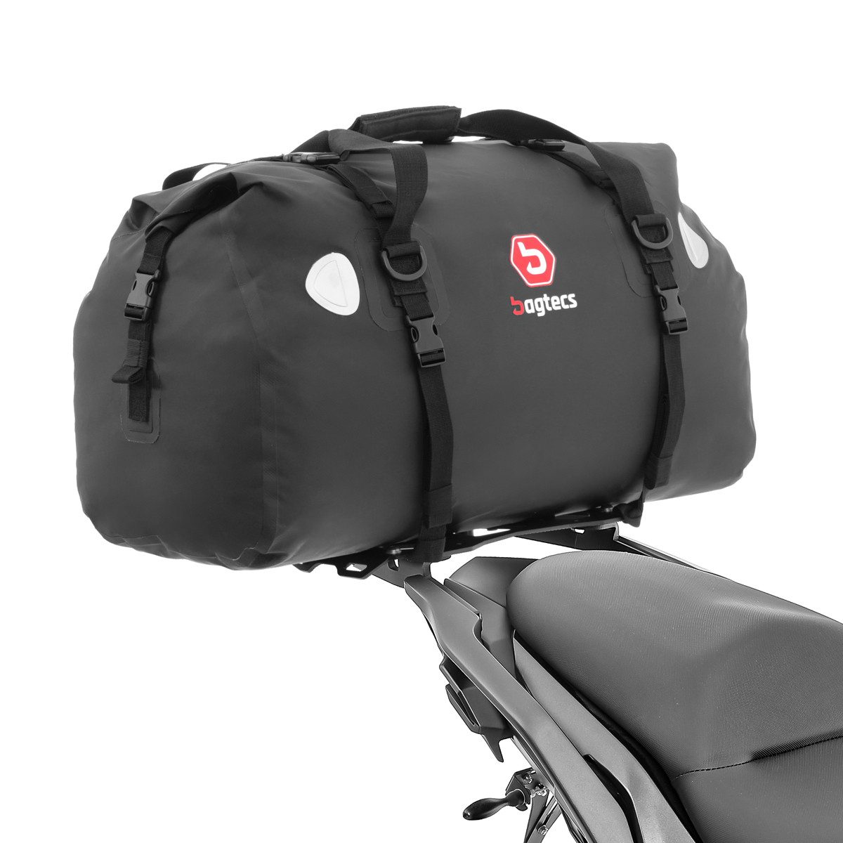Bagtecs Topcase Set Gepäckbrücke + Hecktasche für Kawasaki Versys 650 14-26 XF60