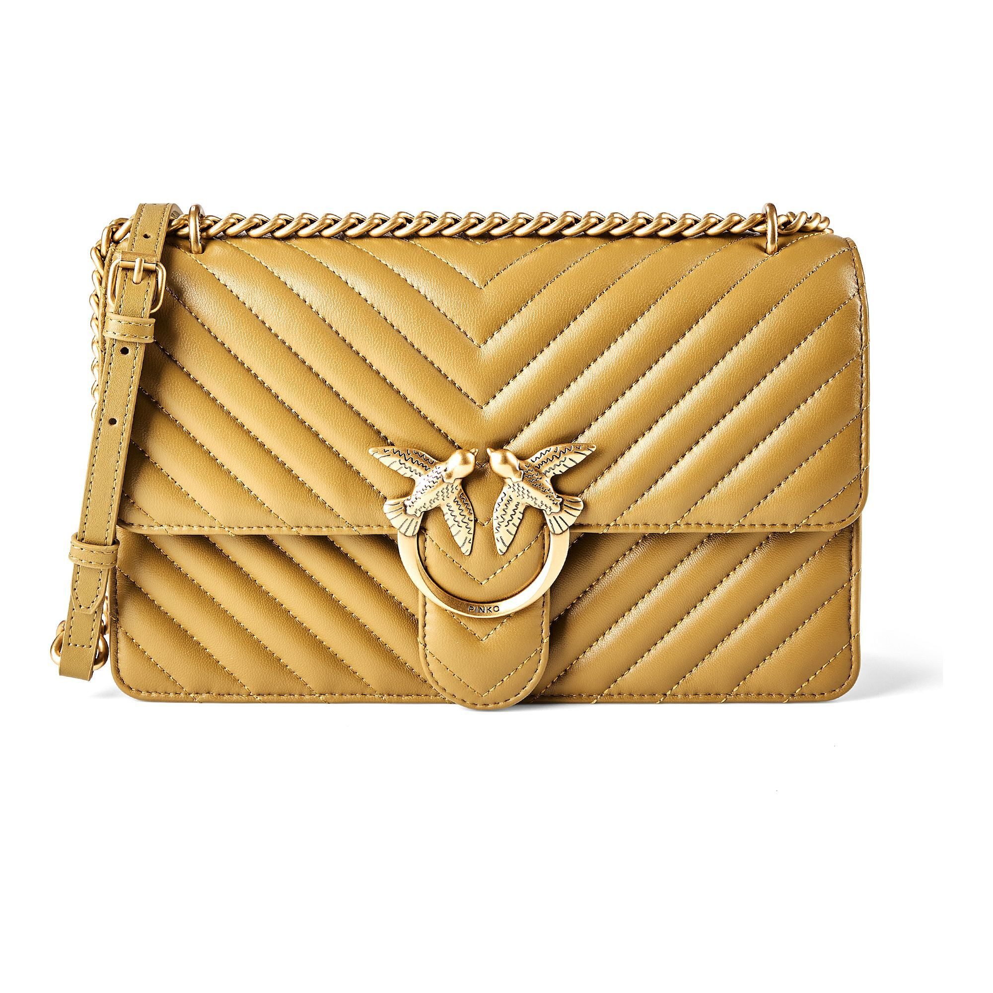 PINKO Umhängetasche Love One, Leder