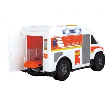 Dickie Toys Spielzeug-Krankenwagen Medical Responder, 30 cm, mit Trage, Licht und Sound