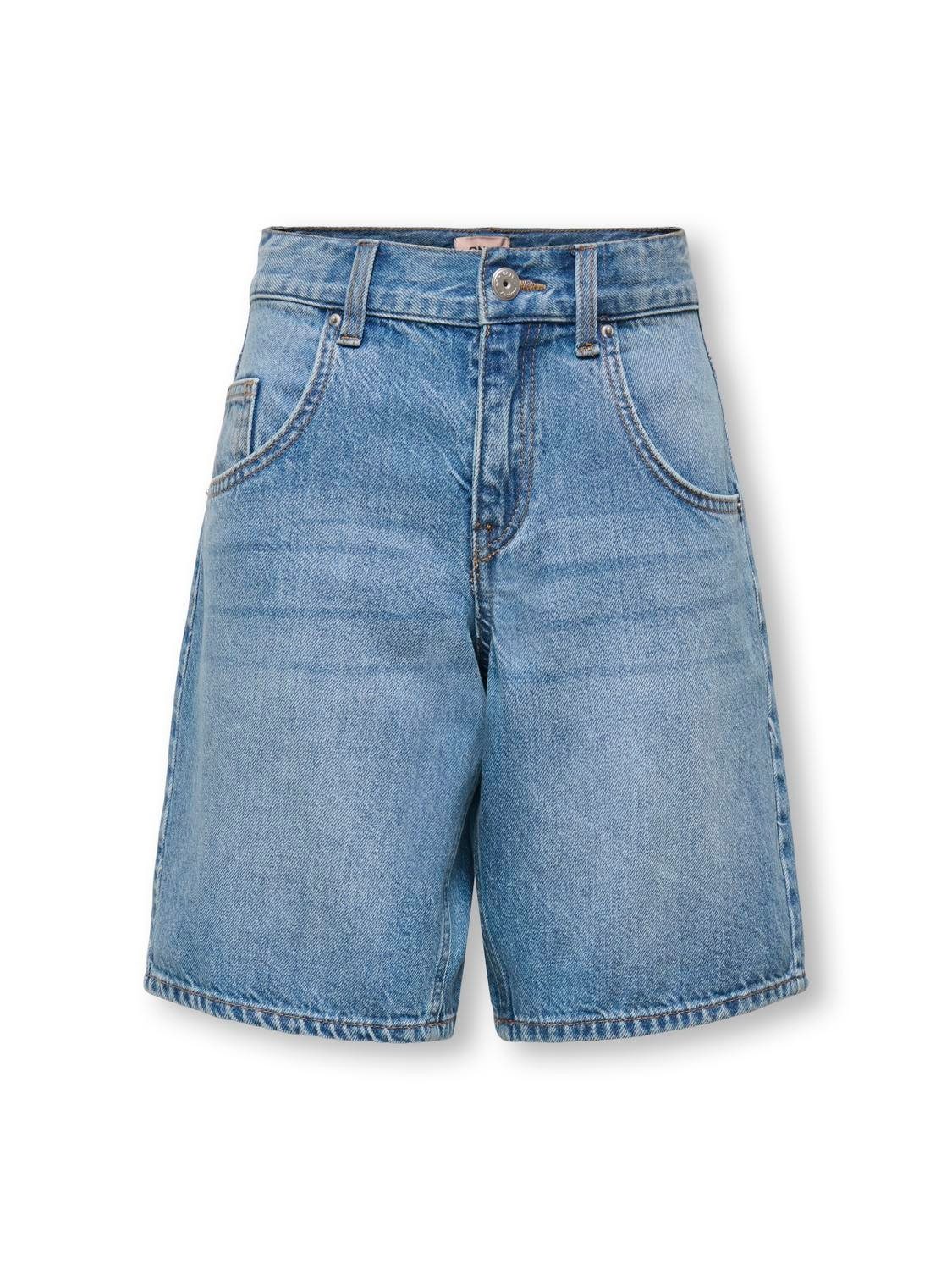 KIDS ONLY Jeansshorts Kogmate Reg Loose Long Shorts Dnm