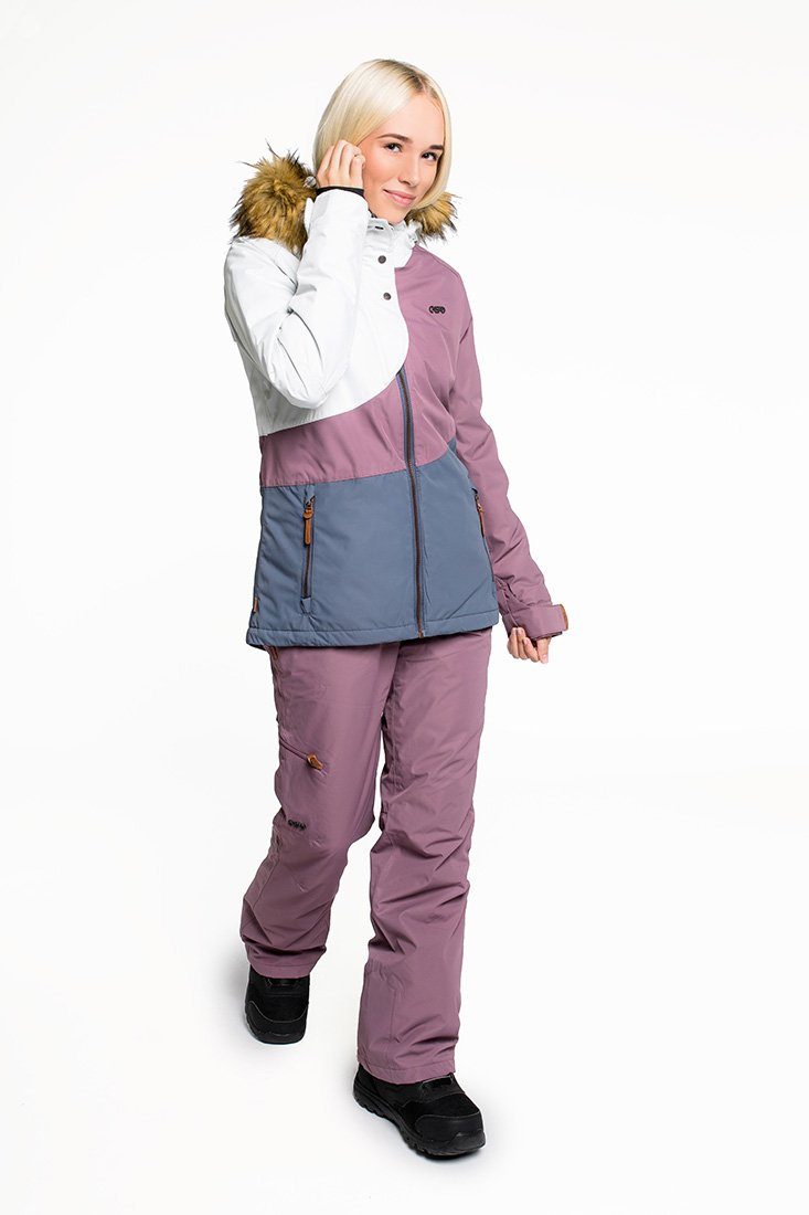 CNSRD Skijacke JILIAN A CS WOMEN Mit abnehmbarem Kunstfellkragen