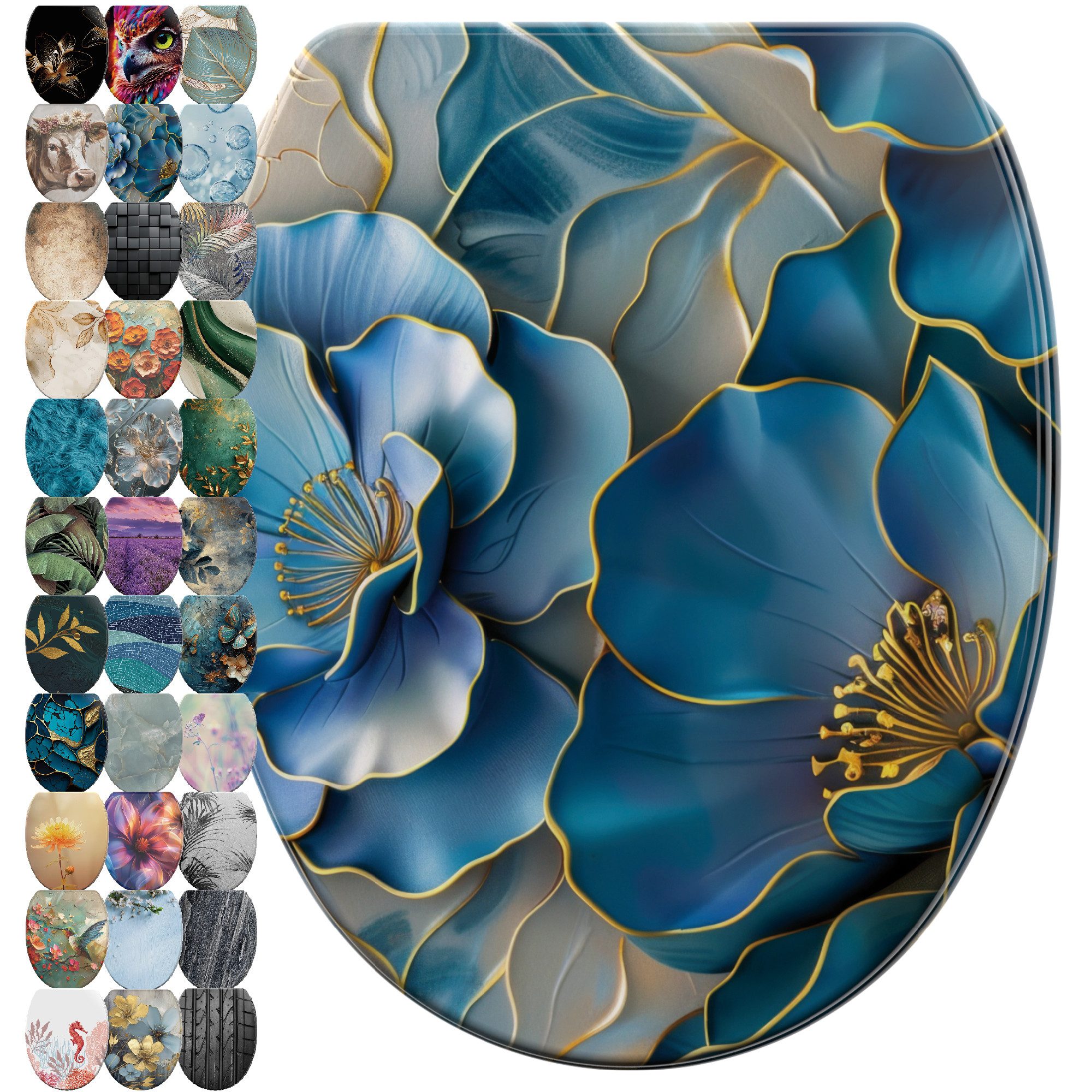 Sanilo WC-Sitz mit Absenkautomatik & Top Fix in vielen Designs, hochwertig, günstig online kaufen