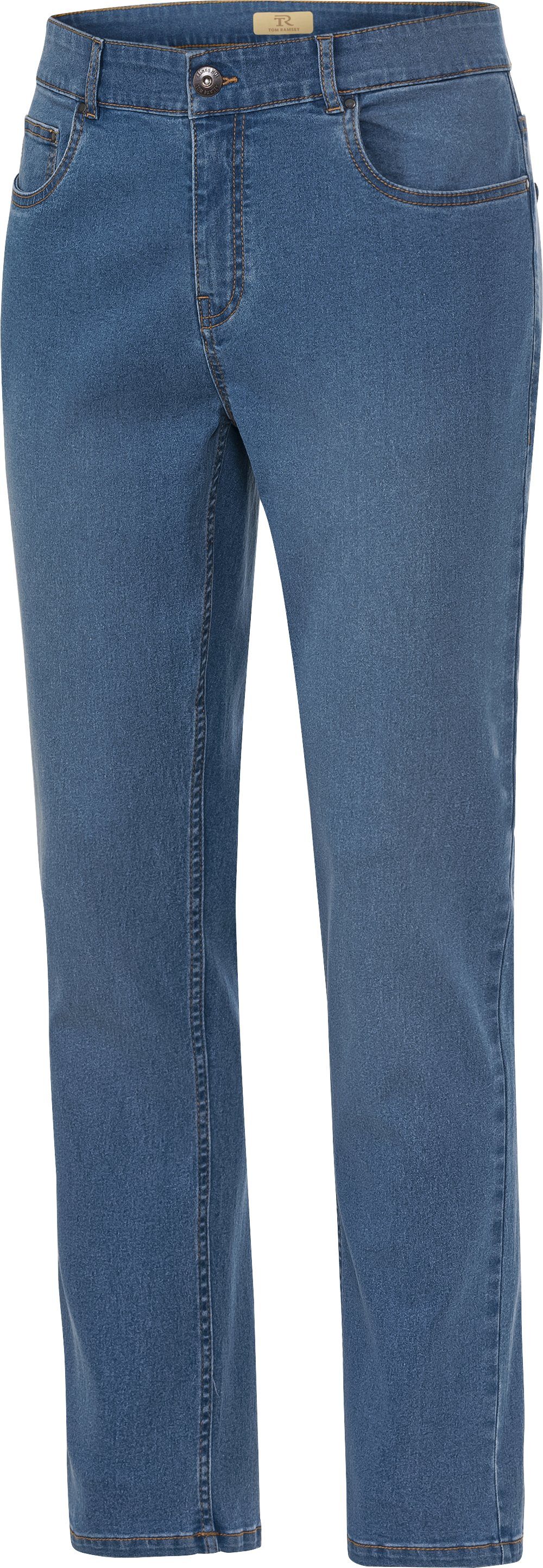 Tom Ramsey Regular-fit-Jeans aus sommerlich-leichtem, elastischem günstig online kaufen