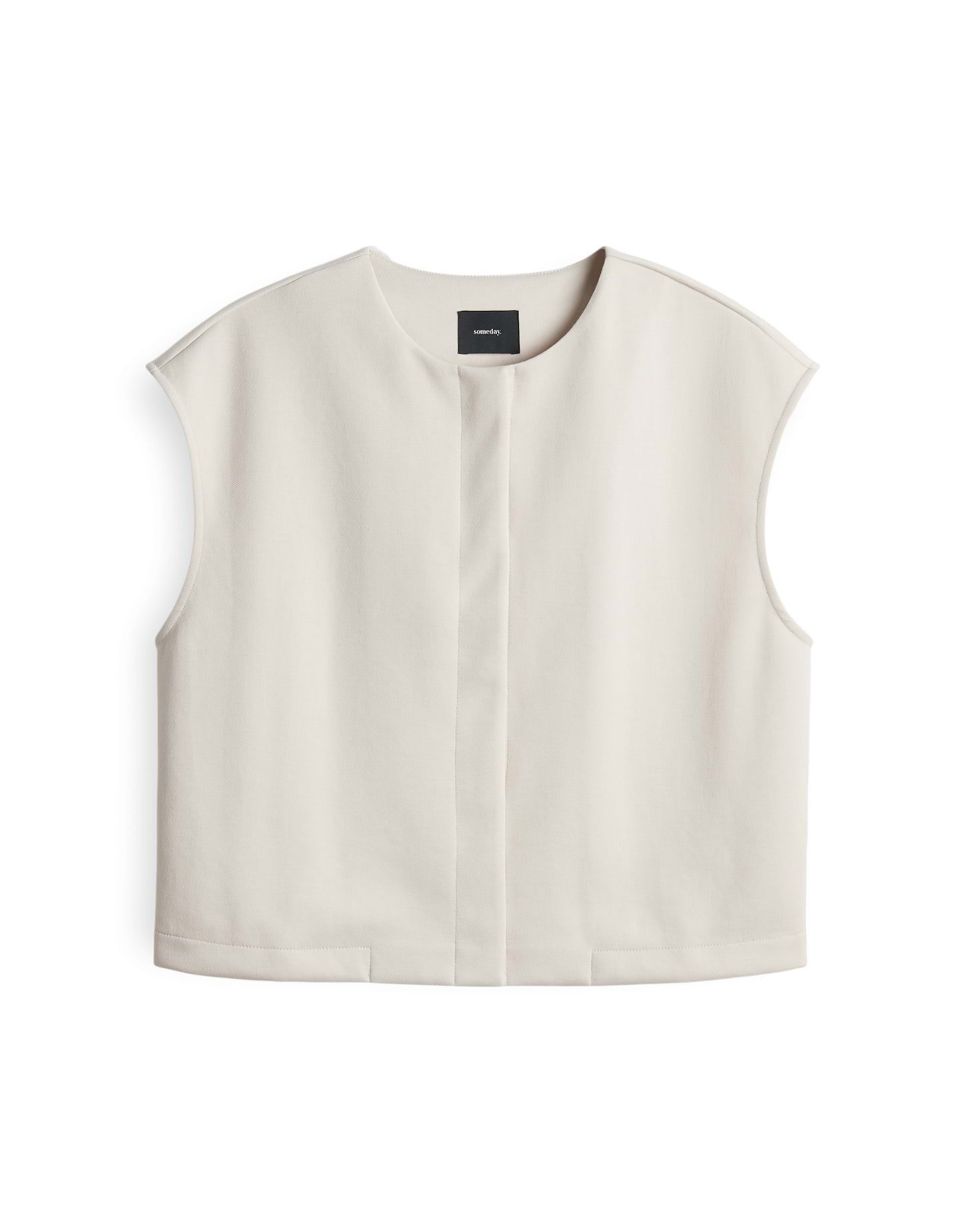 someday Sweatweste UMANDY Regular in Twill Optik günstig online kaufen