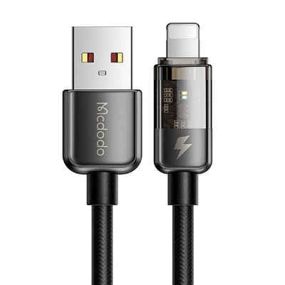 mcdodo Anti-Bruch Smartphone-Kabel USB zu IOS Schnell Ladegerät, 3A, 1,2m Smartphone-Kabel, (120 cm)