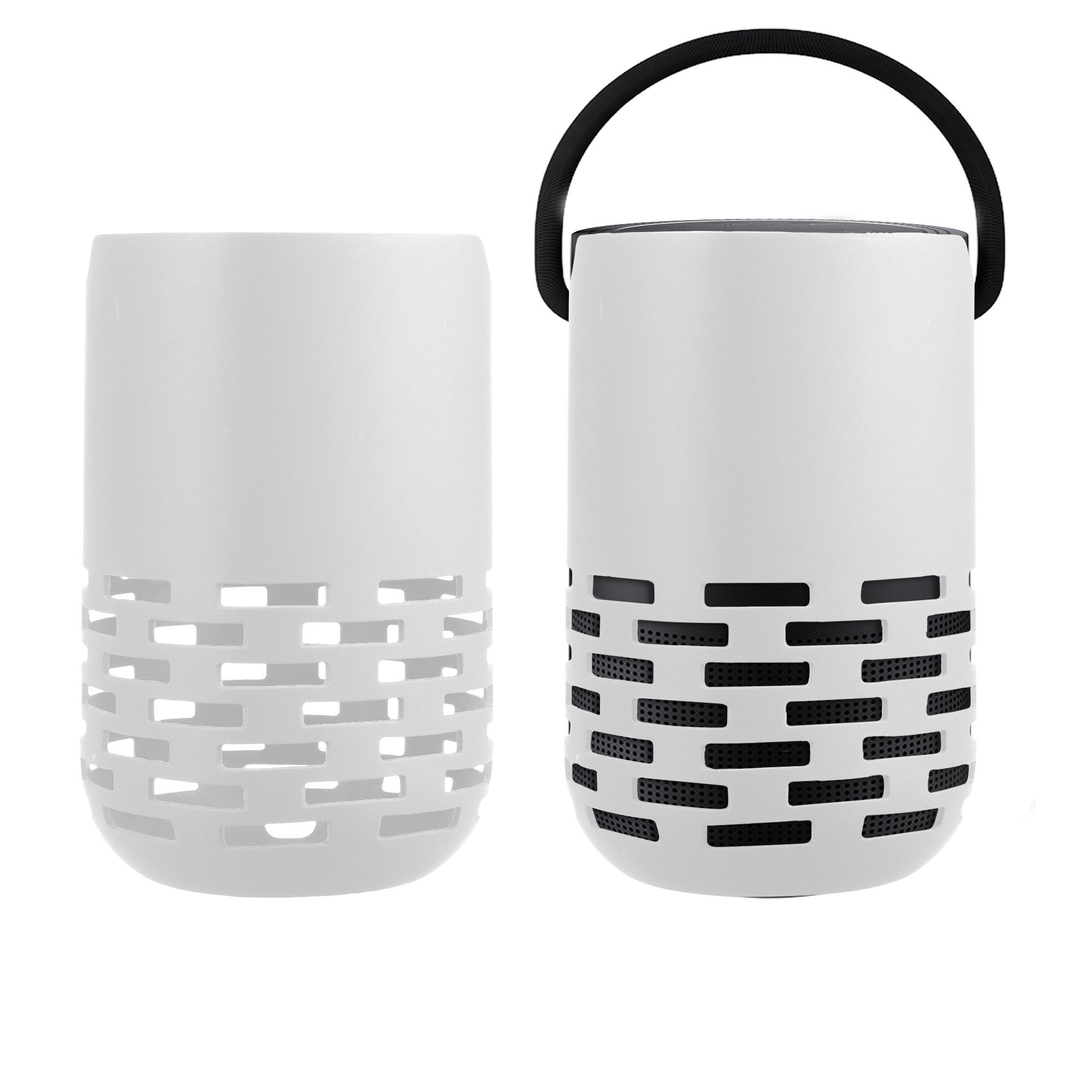 kwmobile Etui Silikon Hülle für Bose Portable Home Speaker, Schutzhülle für Mini Speaker