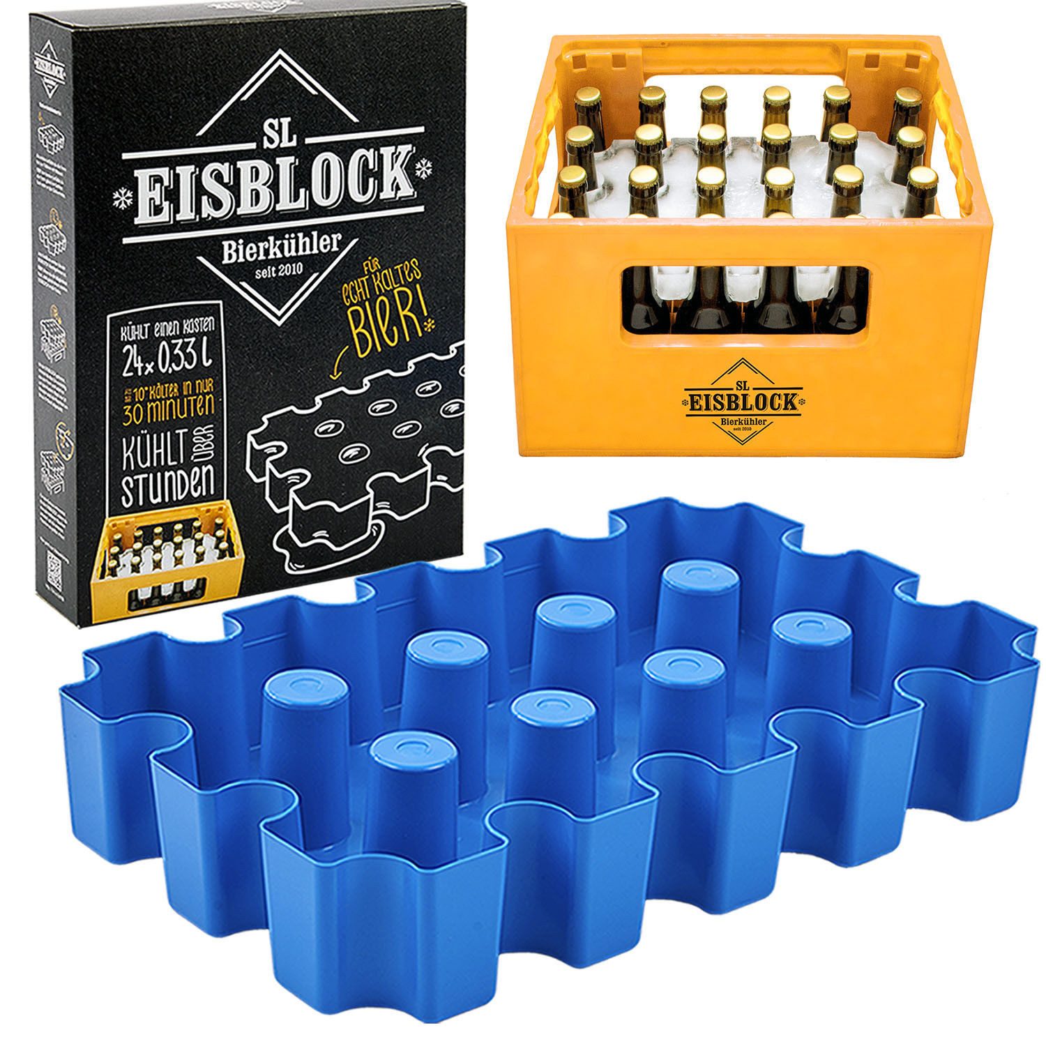 Eiswürfelform Bierkühler Eiswürfelform SL Eisblock