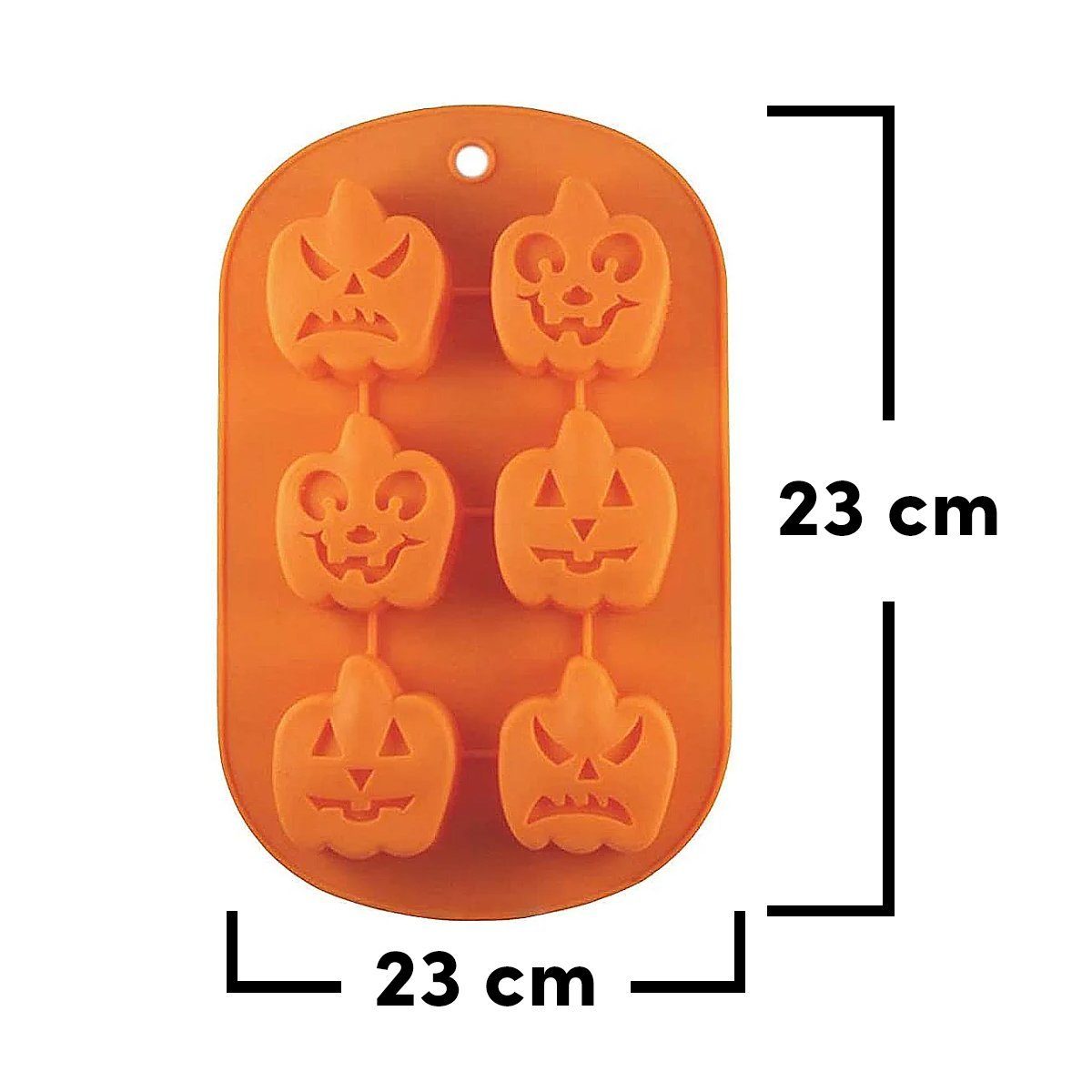 Metamorph Backform Kürbis Silikon Muffin Backform - Halloween Keks, Halloween Keks