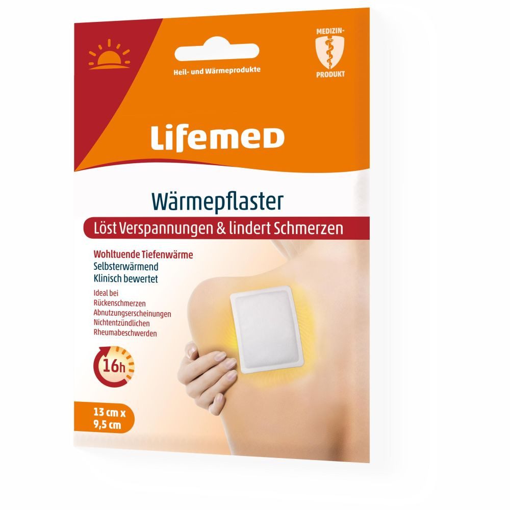 LifeMed Wärmepflaster Lifemed Wärmepflaster 9,5 cm x 13 cm 1 Stück