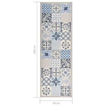 Fußmatte Küchenbodenmatte Waschbar Mosaik 60x180 cm, furnicato, Rechteckig