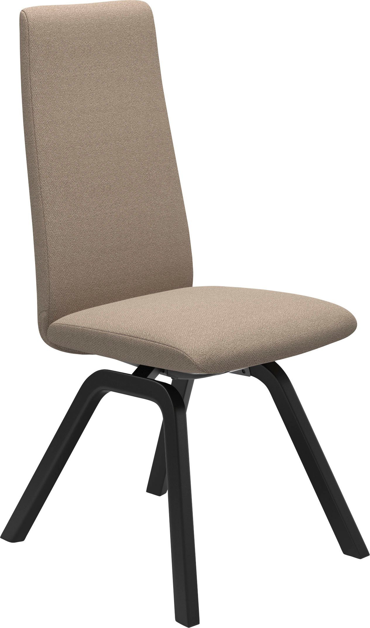 M, Laurel, Stressless® High mit schräggestellten Schwarz Beinen Polsterstuhl Größe in Back,