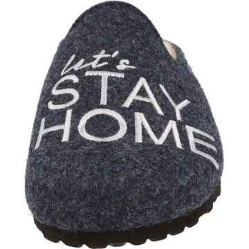 SUPERSOFT Damen Schuhe Clogs 522-472 gefüttert "Stay Home" Grau Hausschuh