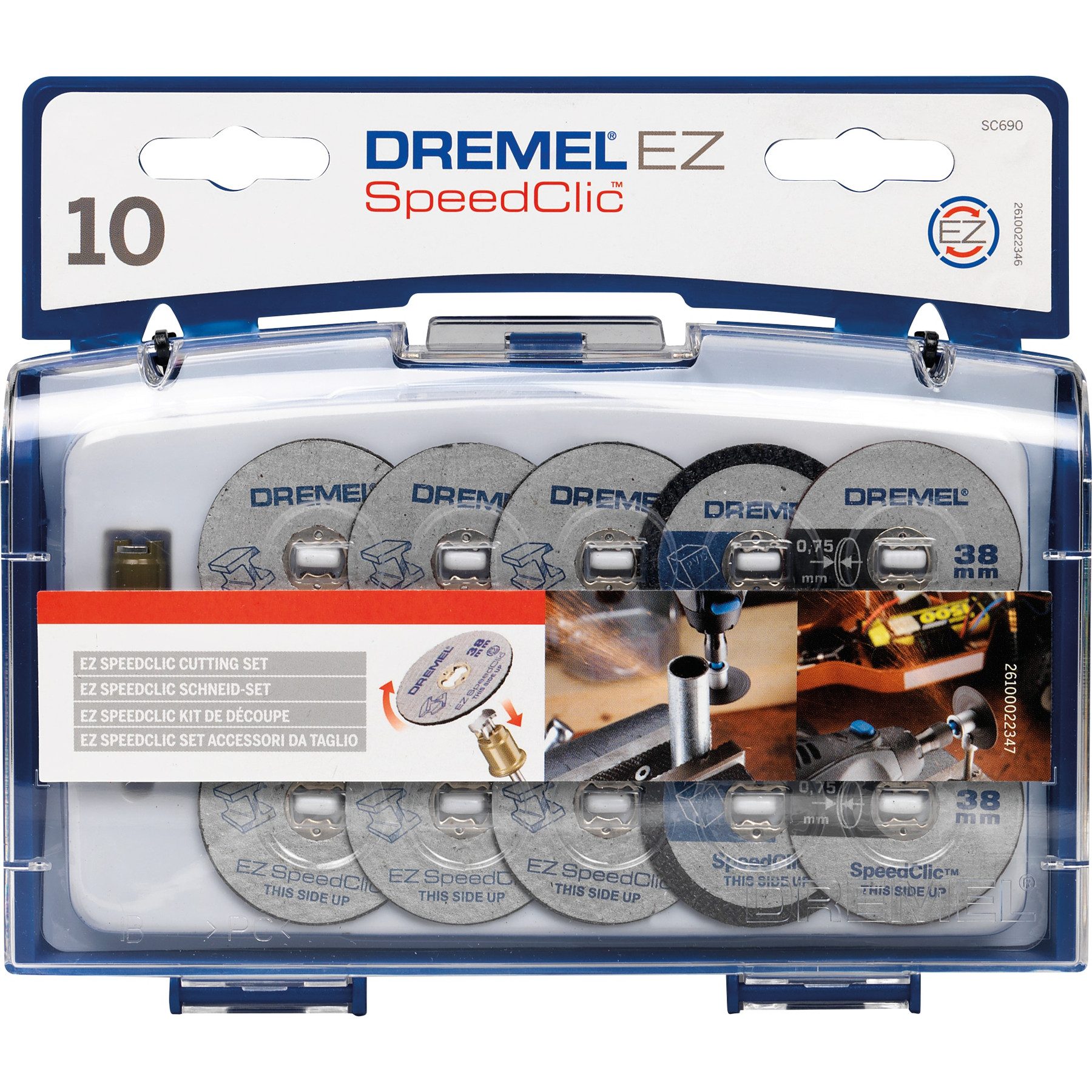 DREMEL Всеsschneider DREMEL Schneid-Set, SpeedClic SC690