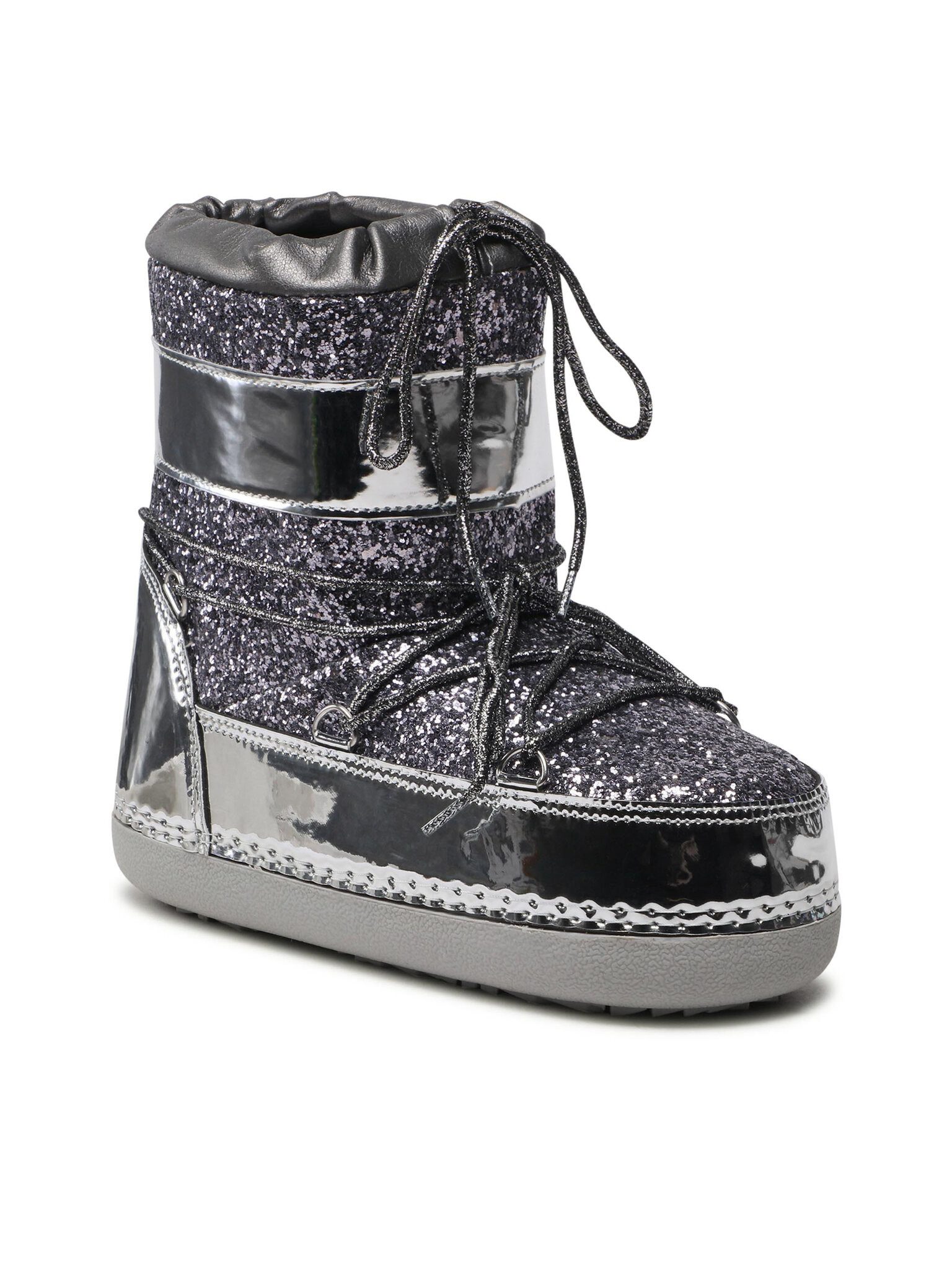 DeeZee Deezee Damen-Schneestiefel Silber NS6596-01 Winterstiefel