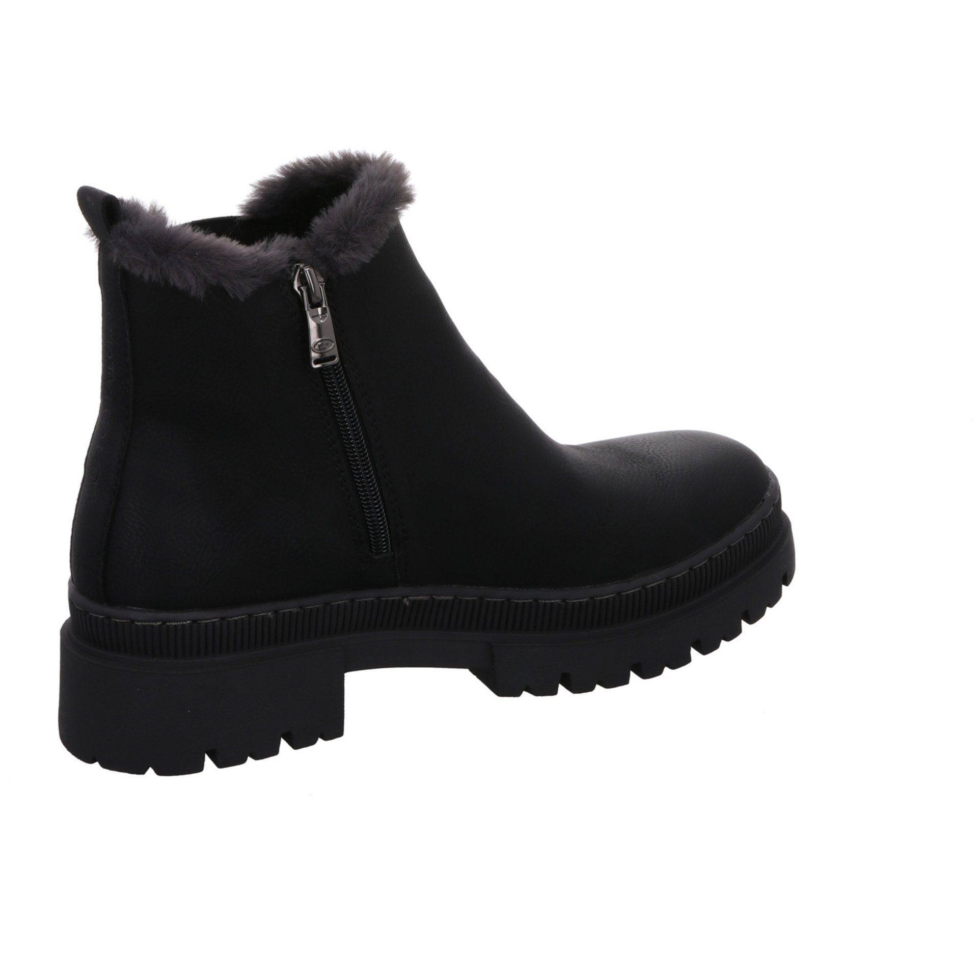 Stiefel Synthetik Boots black Chelsea Schuhe TOM Damen TAILOR Stiefel