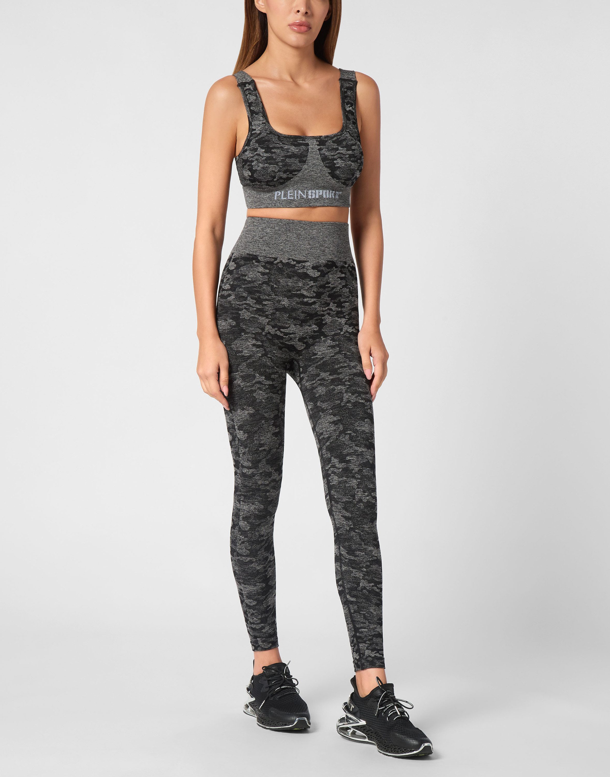 PLEIN SPORT Lauftop Logo