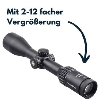 Vector Optics Vector Optics SCOM-15 Continental x6 2-12x50 G4 Hunting Zielfernrohr (Ideal für Jagd, Sport und Airsoft)