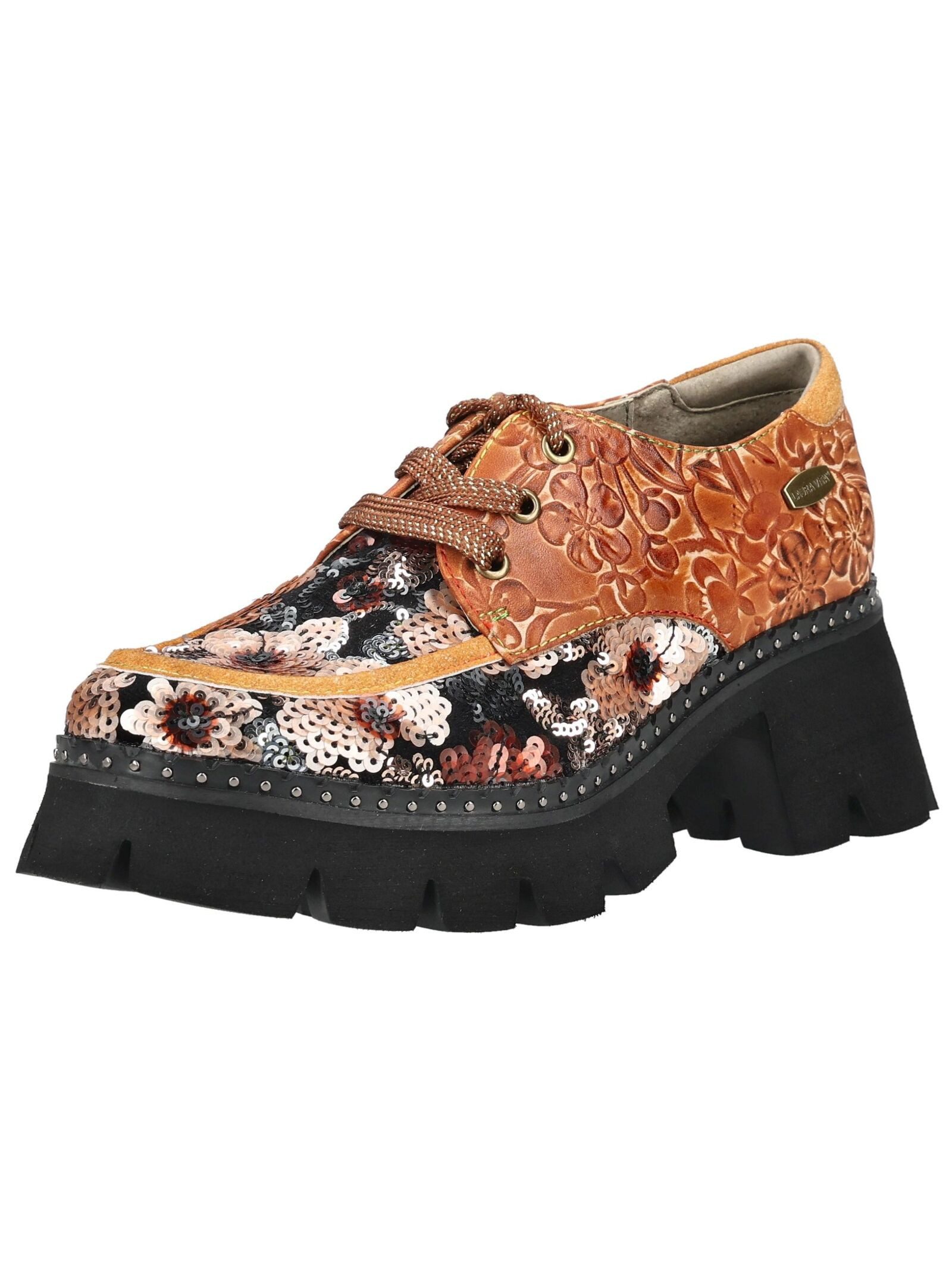 LAURA VITA LAURA VITA Halbschuhe Leder/Textil Schnürschuh