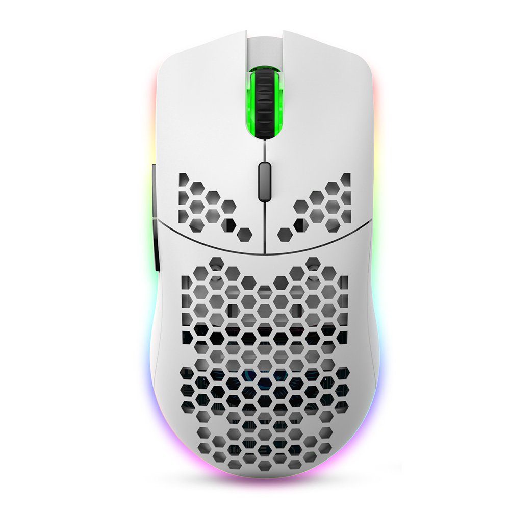 GelldG Gaming Maus mit Kabel, Gaming Mouse 6400 DPI Optischer Sensor Gaming-Maus (kabelgebunden)