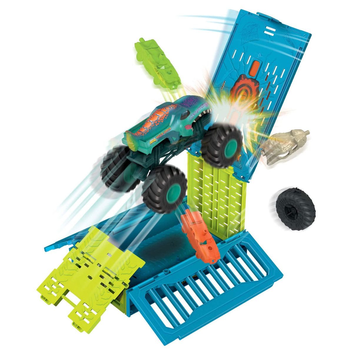 Mattel® Spielzeug-Monstertruck HotWheelsHNC29MonsterTrucksMegaWrexOversized günstig online kaufen