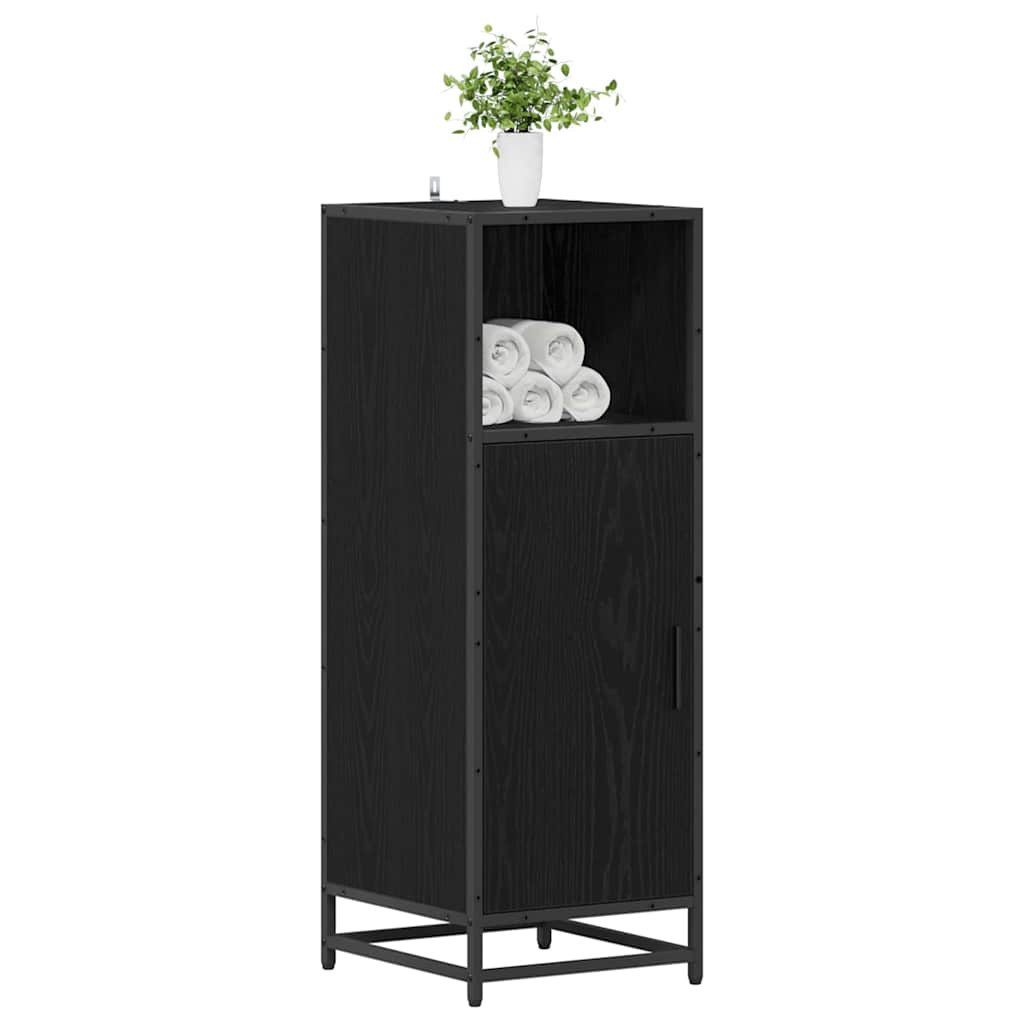 vidaXL Badezimmer-Set Badezimmer Schrank mit Tür günstig online kaufen