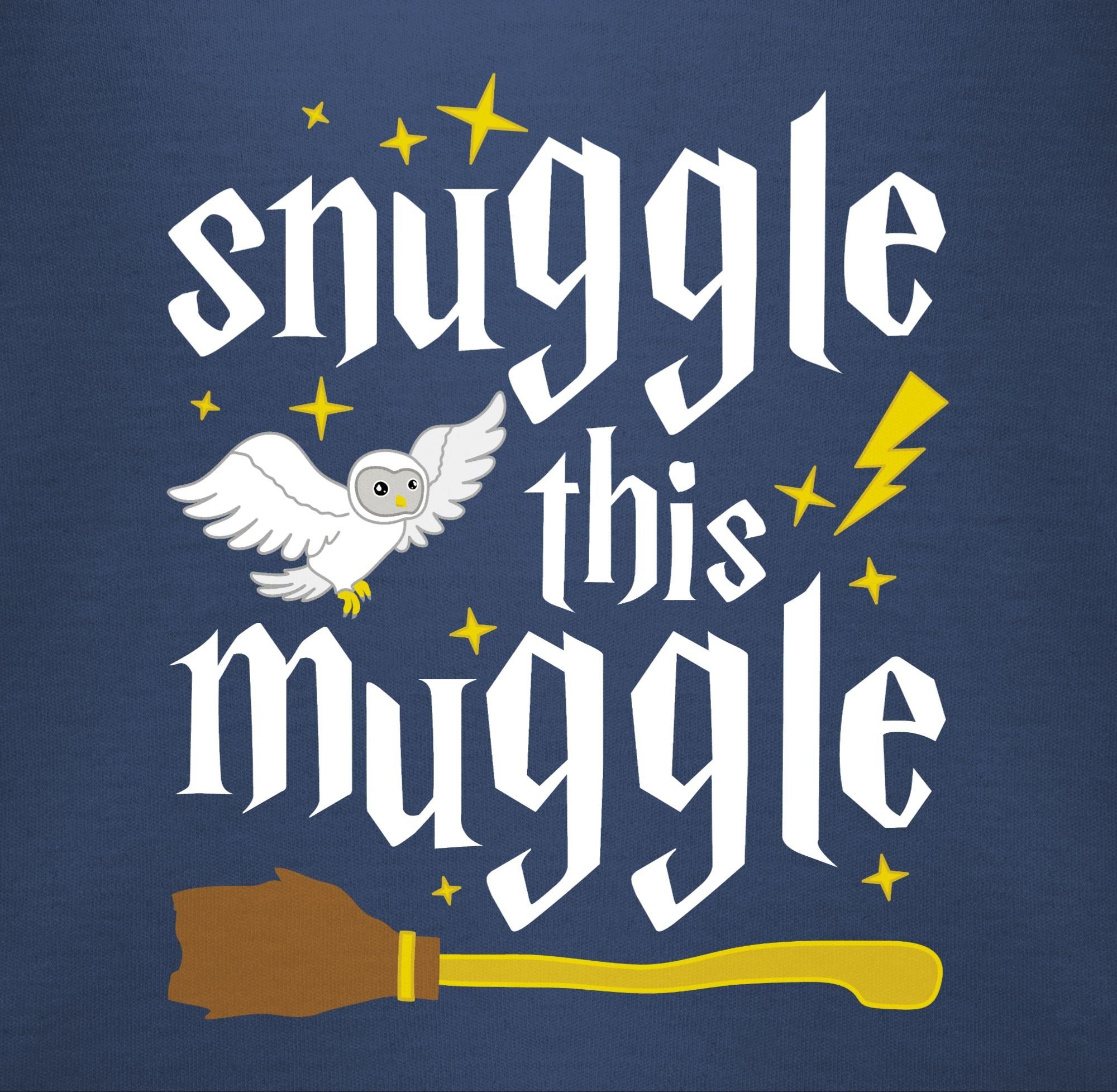 Shirtracer T-Shirt Snuggle This Muggle Harry Strampler Baby Mädchen & Junge