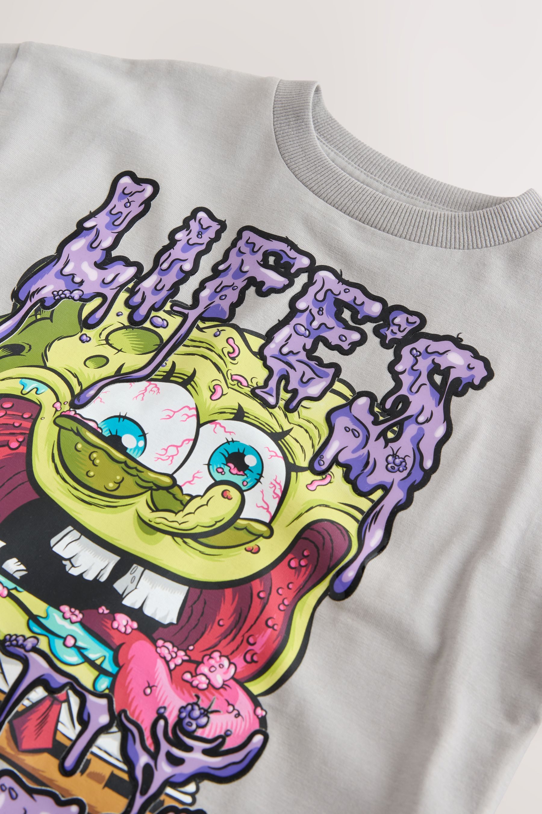 Next T-Shirt T-Shirt aus 100 % Baumwolle, Spongebob (1-tlg) – Bild 4 von 5