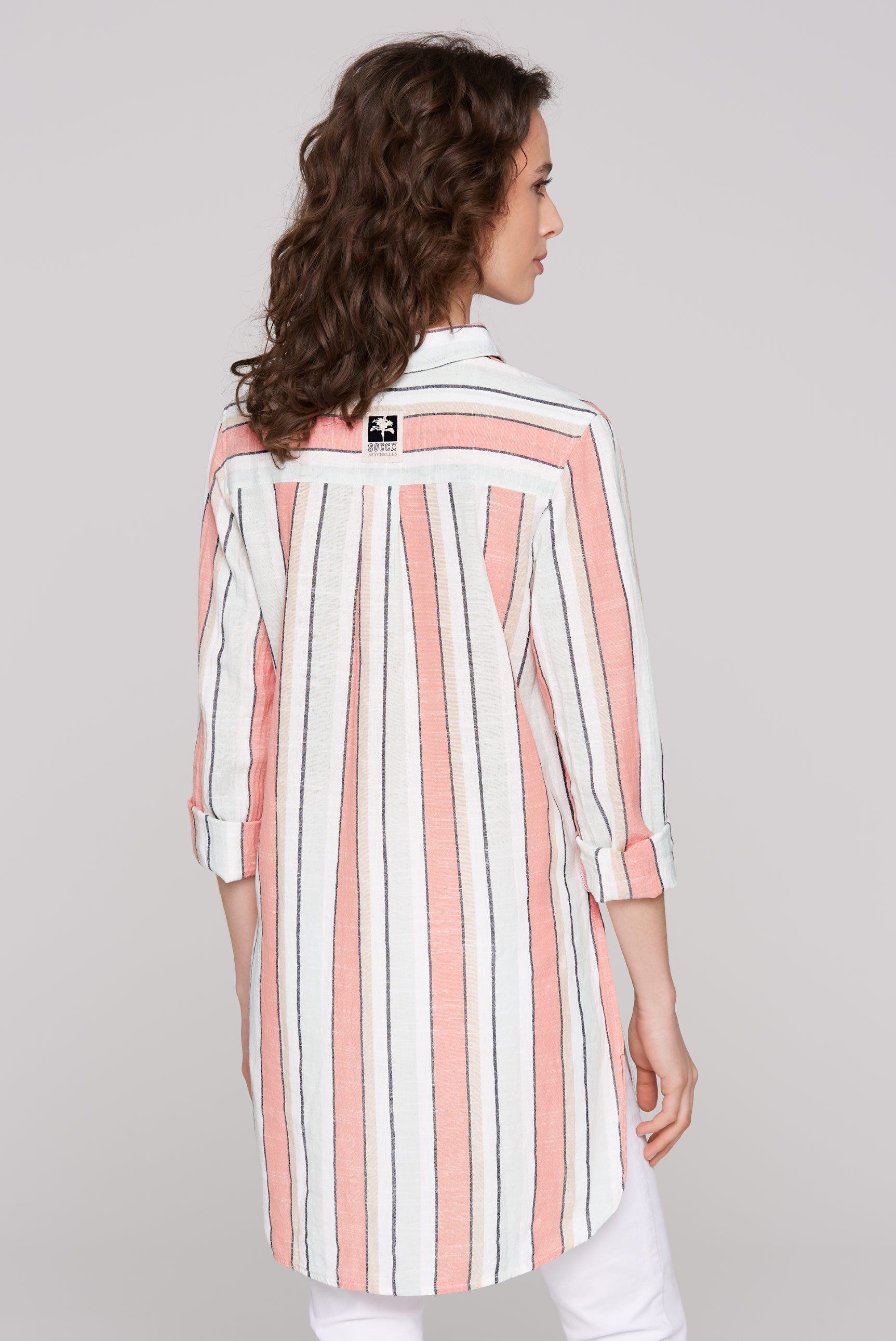 SOCCX Longbluse SOCCX Gestreifte Longbluse in günstig online kaufen