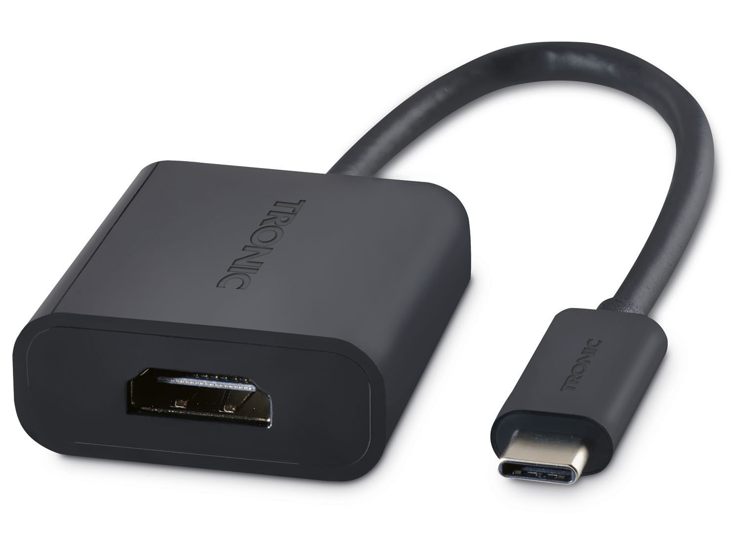 Tronic USB-C Adapter HG08672 USB-Adapter USB Typ C, HDR-Unterstützung für kompatible Inhalte
