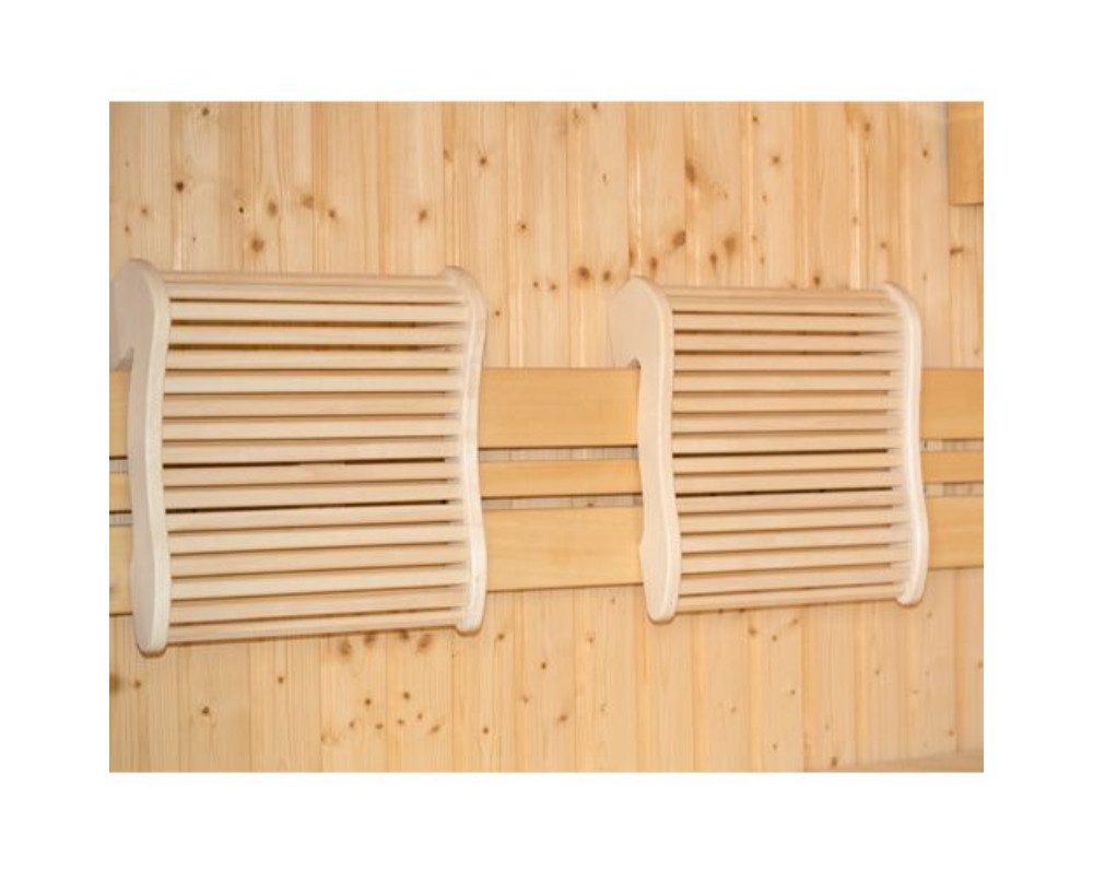 Finnsa® GmbH Sauna-Rückenlehne Sauna Funktions-Kopfstütze breit XXL