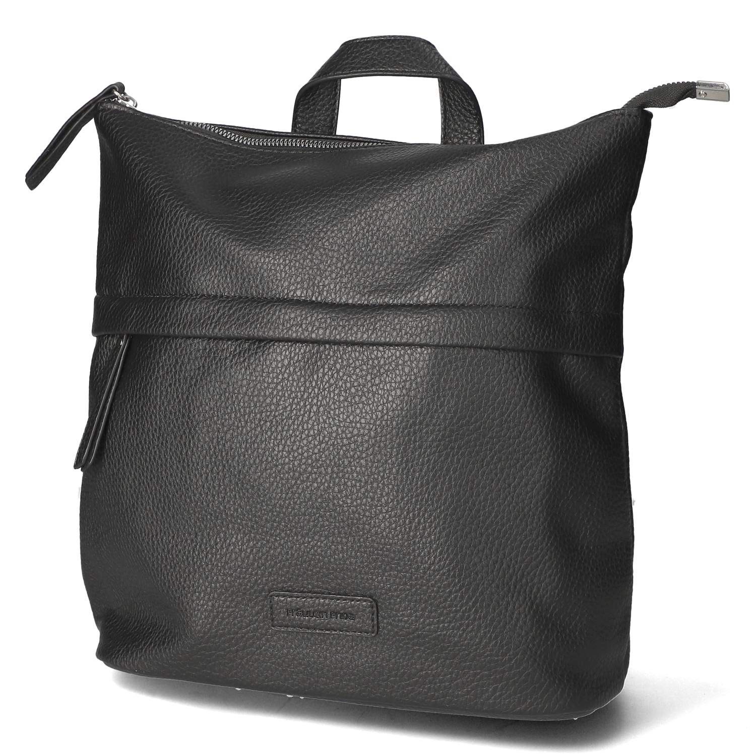 Cityrucksack Fräulein Frida FF2059,100 Rucksäcke Synthetik black