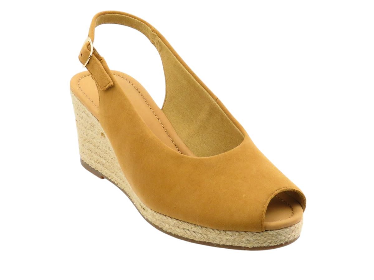 Samtchevr. sattel Jute Sandalette