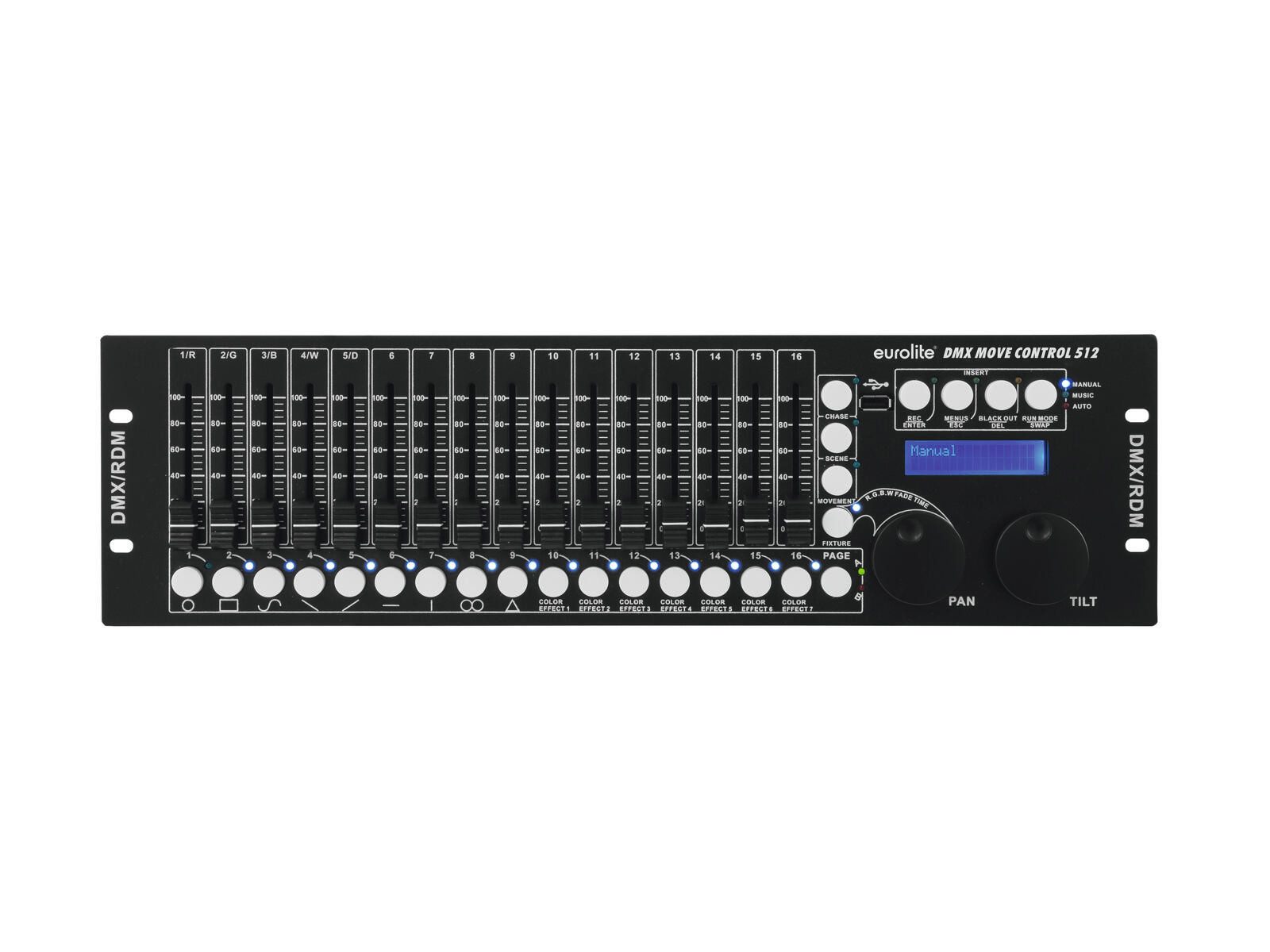 EUROLITE Discolicht EUROLITE DMX Move Controller 512