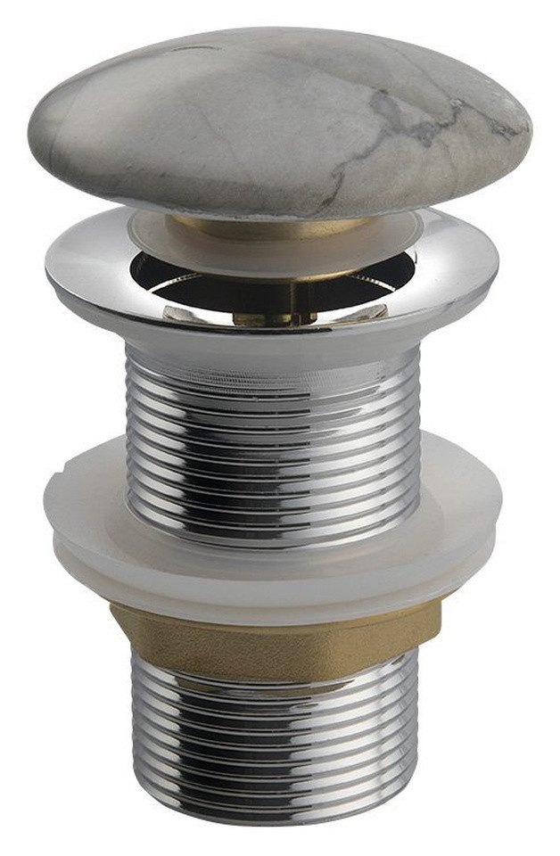 Sapho Ablaufgarnitur DALMA Ablaufgarnitur 5/4“ klick-klack, Grigio Sapho-MM713