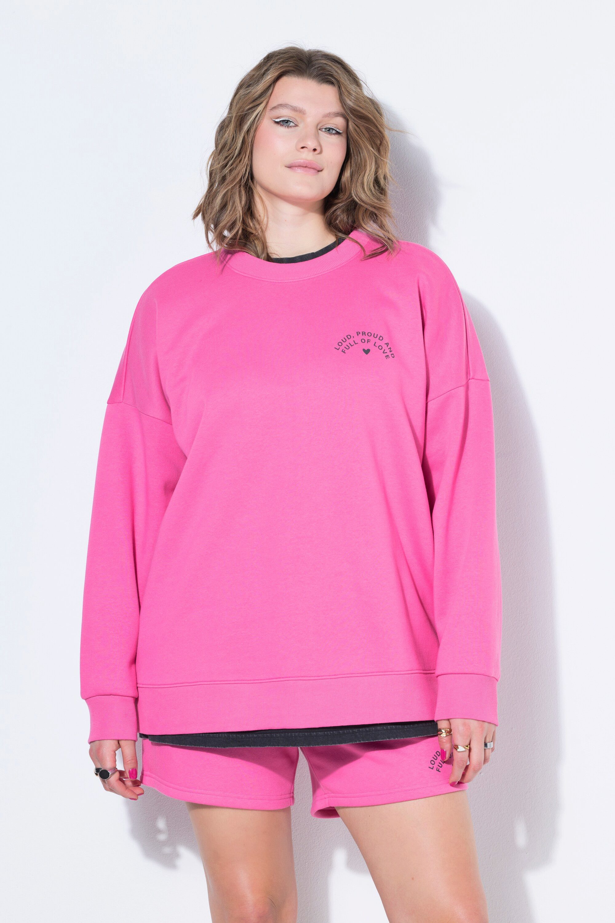 Sweatshirt Sweatshirt oversized Rainbow-Print
