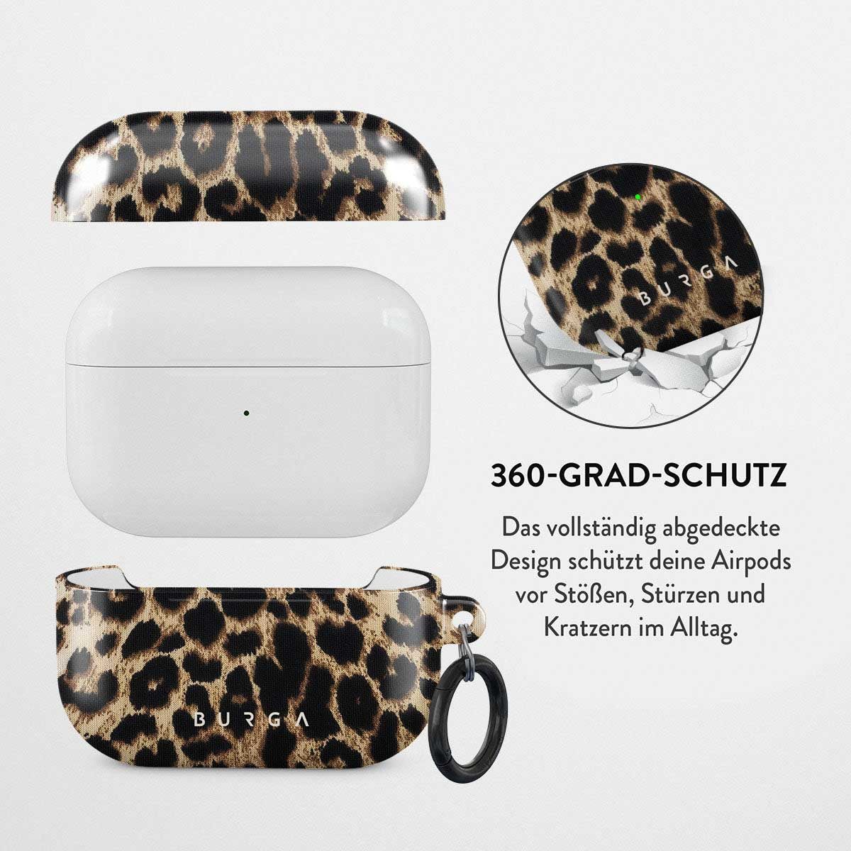 BURGA Kopfhörer-Schutzhülle Burga Hardcase Hülle Apple AirPods Pro - Player