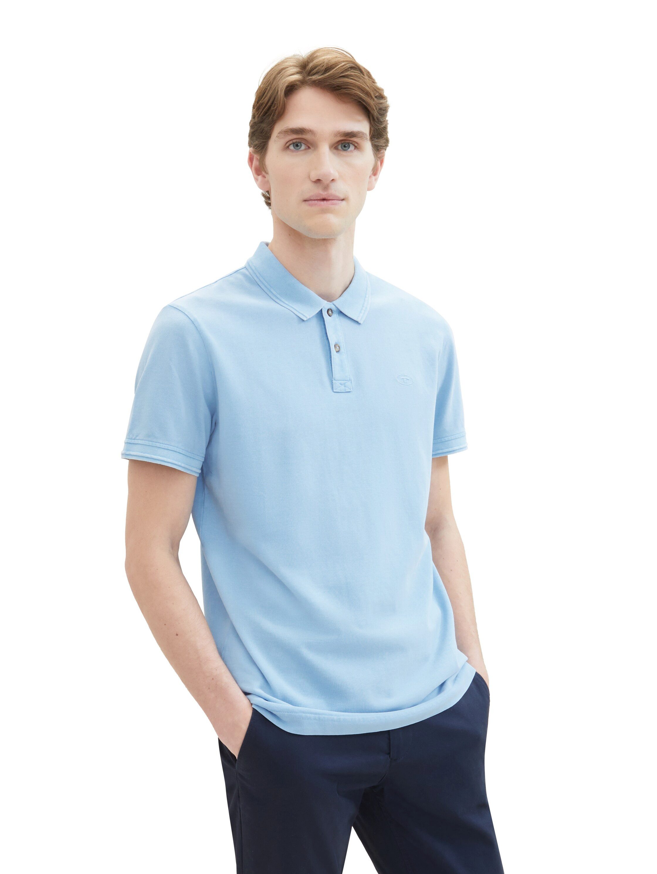 TOM TAILOR Poloshirt mit Logo Stickerei günstig online kaufen