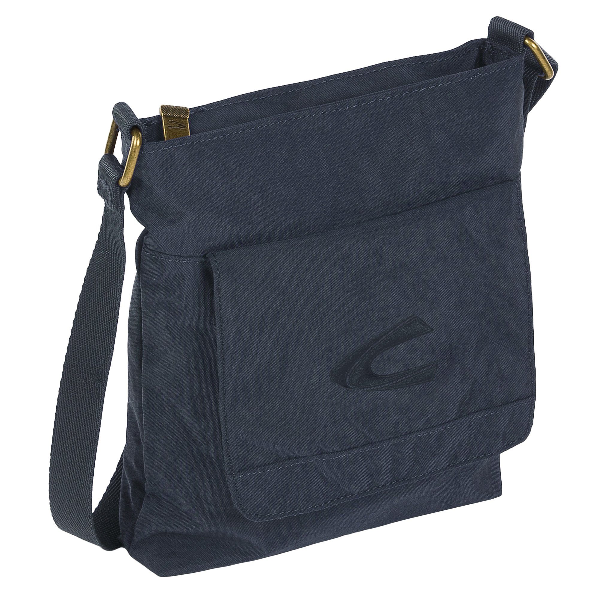 camel active Umhängetasche JOURNEY, crossbody Umhängeriemen verstellbarem mit blau