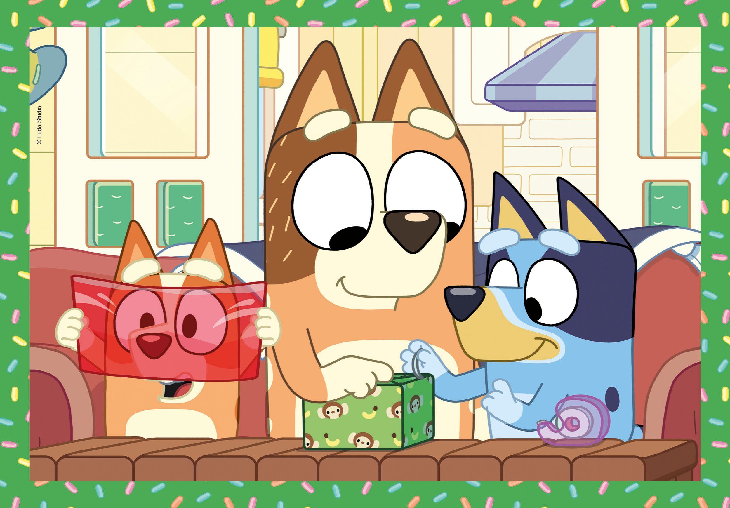 Clementoni® Puzzle Bluey, 4in1 Supercolor, 72 Puzzleteile, Made in Europe günstig online kaufen