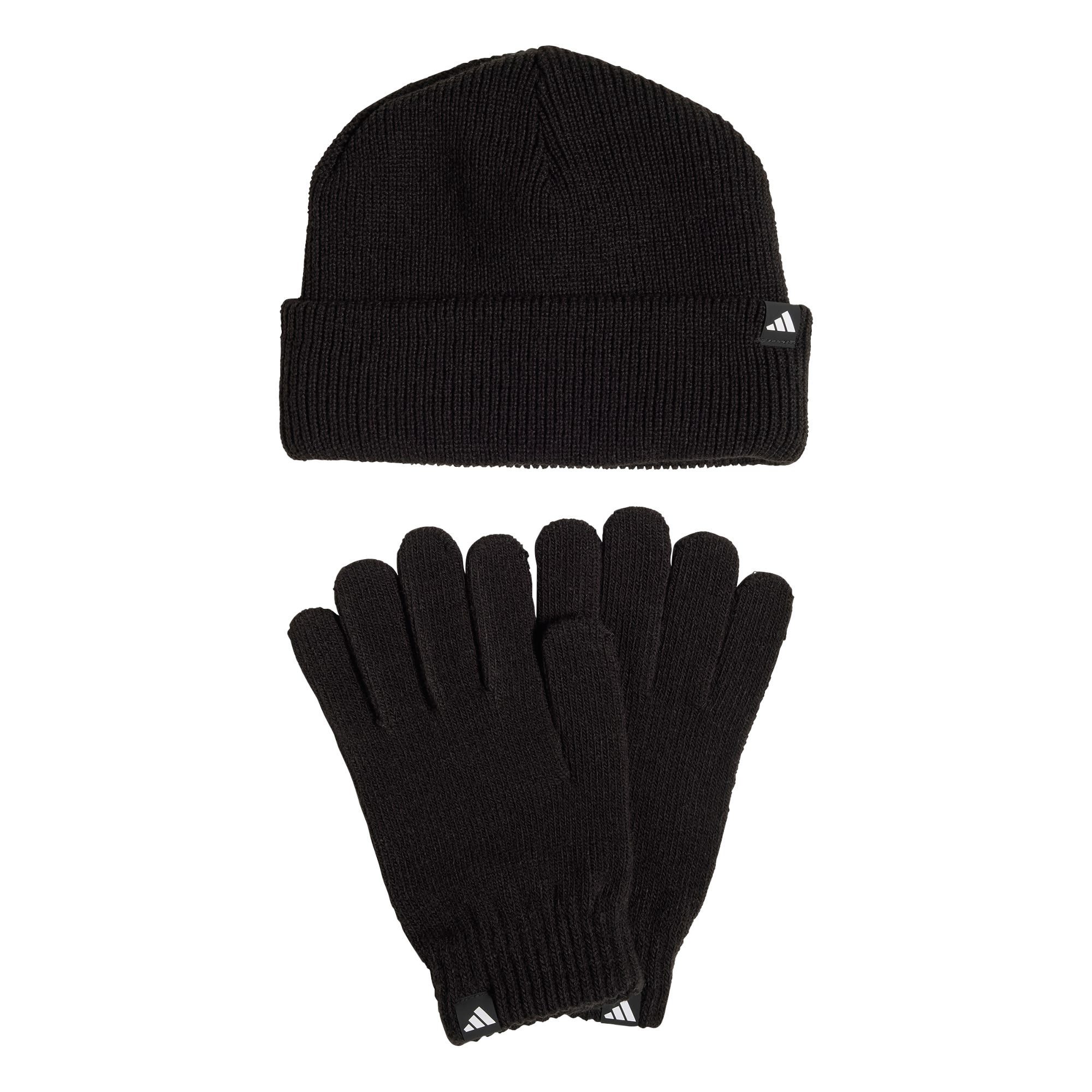 adidas Sportswear Beanie SET AUS HANDSCHUHEN UND MÜTZE (1-St)