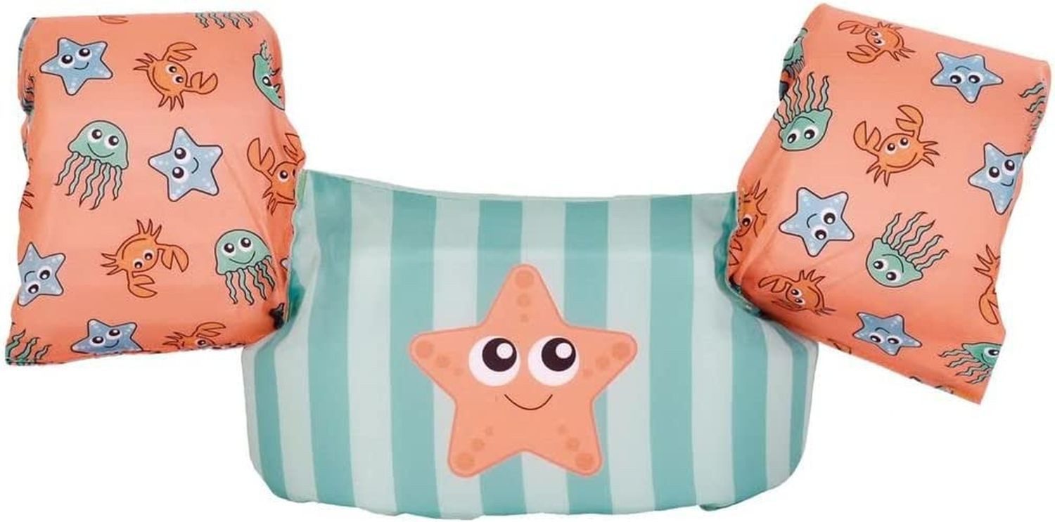 Swim Essentials Schwimmflügel Swim Essentials Puddle Jumper Wassertiere 2-6 Jahre 55 x 32 x 13 cm