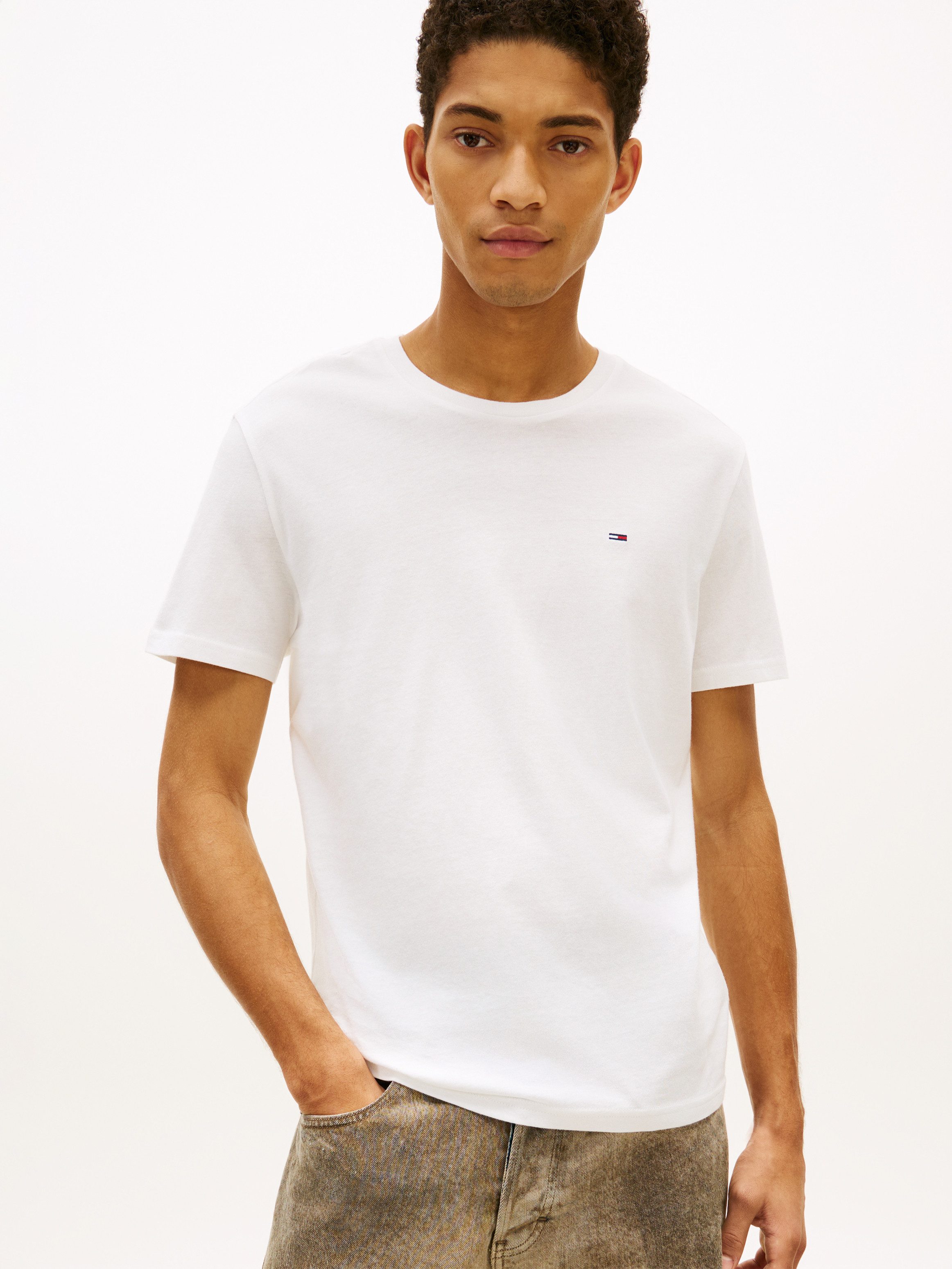 Tommy Jeans T-Shirt TJM EXTRA SLIM 3 PACK (Packung, 3-tlg) Mit Rundhalsauss günstig online kaufen