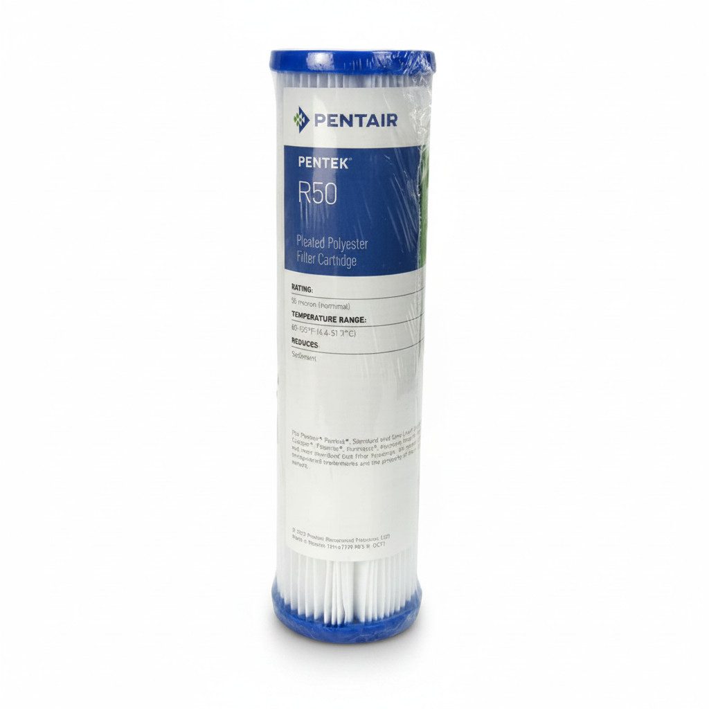 Pentair Filtereinsatz, / Pentek R50 Pleated Polyester 9-3/4" 50 µm