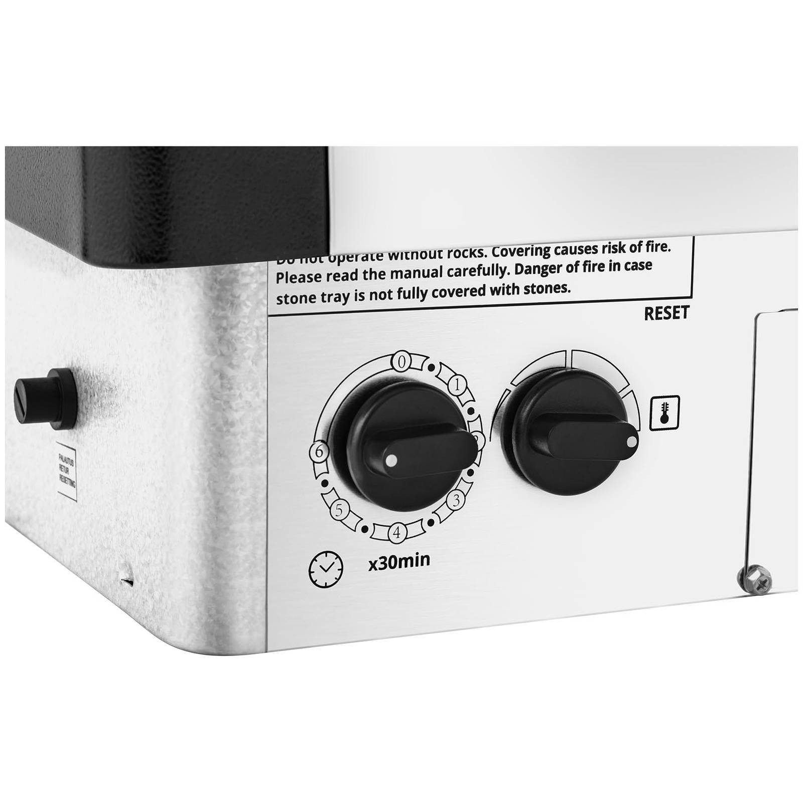 Uniprodo Saunaofen 9 kW Saunaheizgerät elektrisch Saunaheizung Sauna Ofen 400 V 3N, 9 kW, verschiedene Produktvarianten